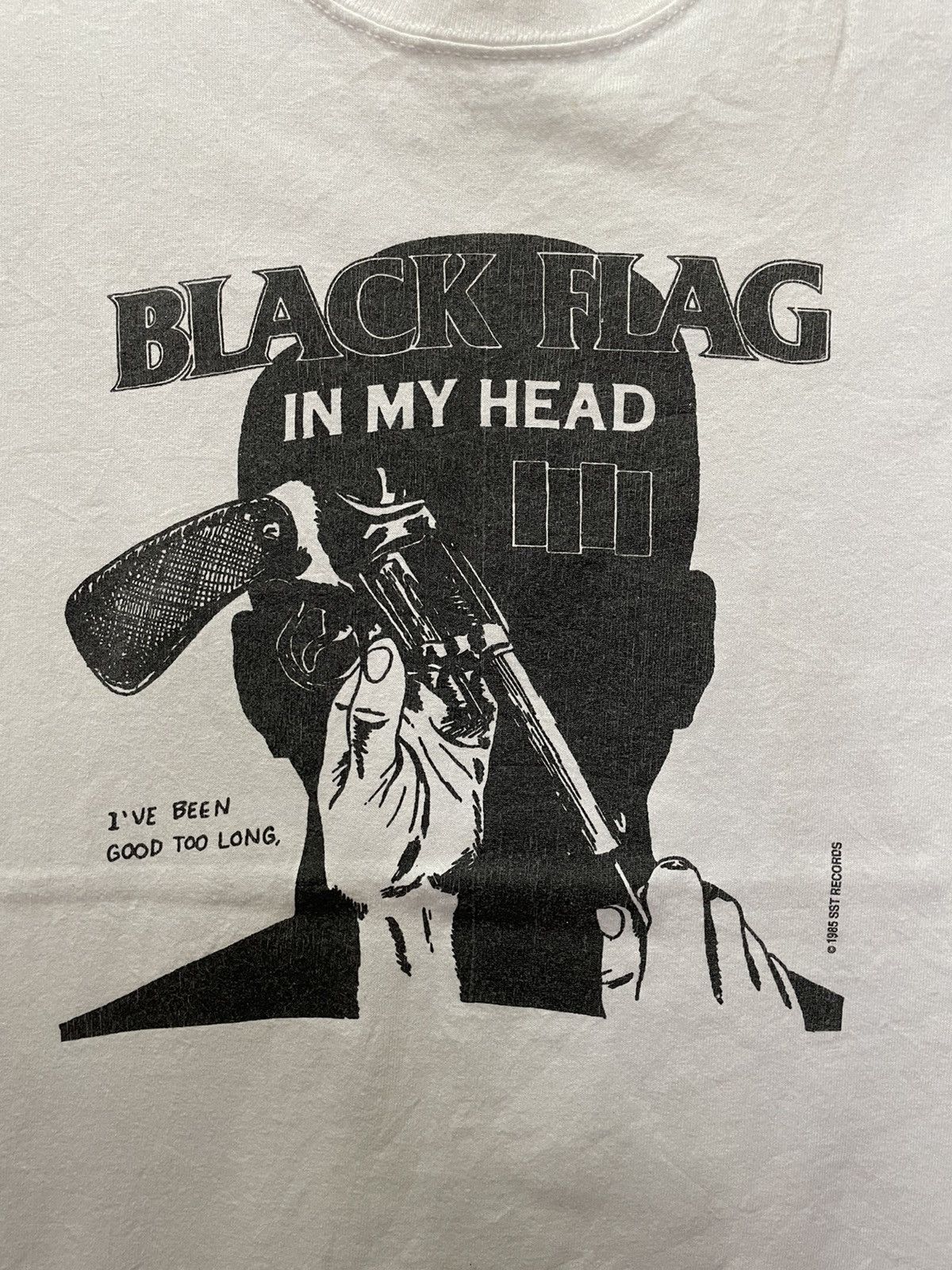 Band Tees × Vintage Vintage BLACK FLAG Size US S / EU 44-46 / 1 - 2 Thumbnail