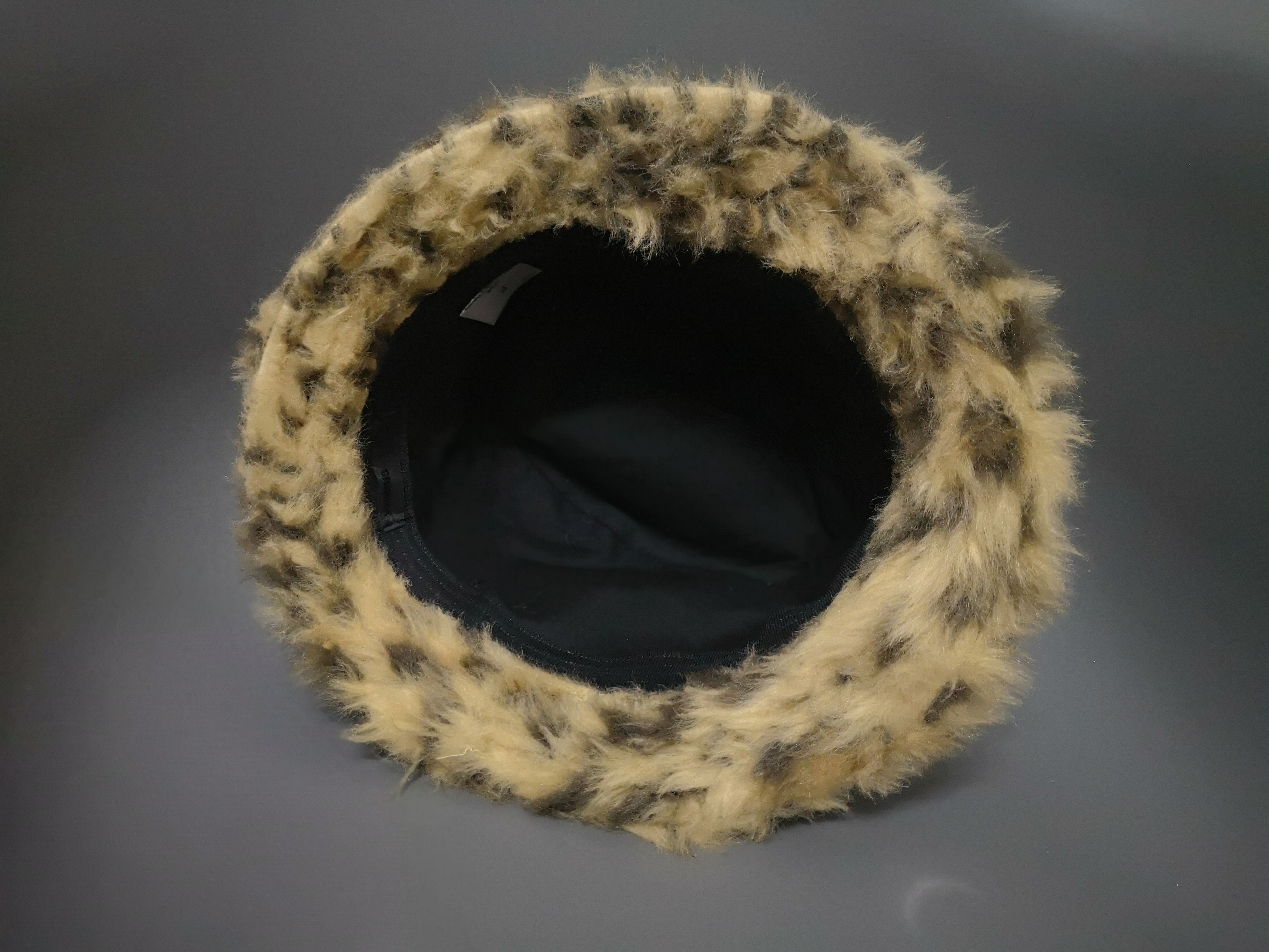 Japanese Brand GIMMICK LEOPARD FUR FEDORA BUCKET HAT Size ONE SIZE - 12 Thumbnail