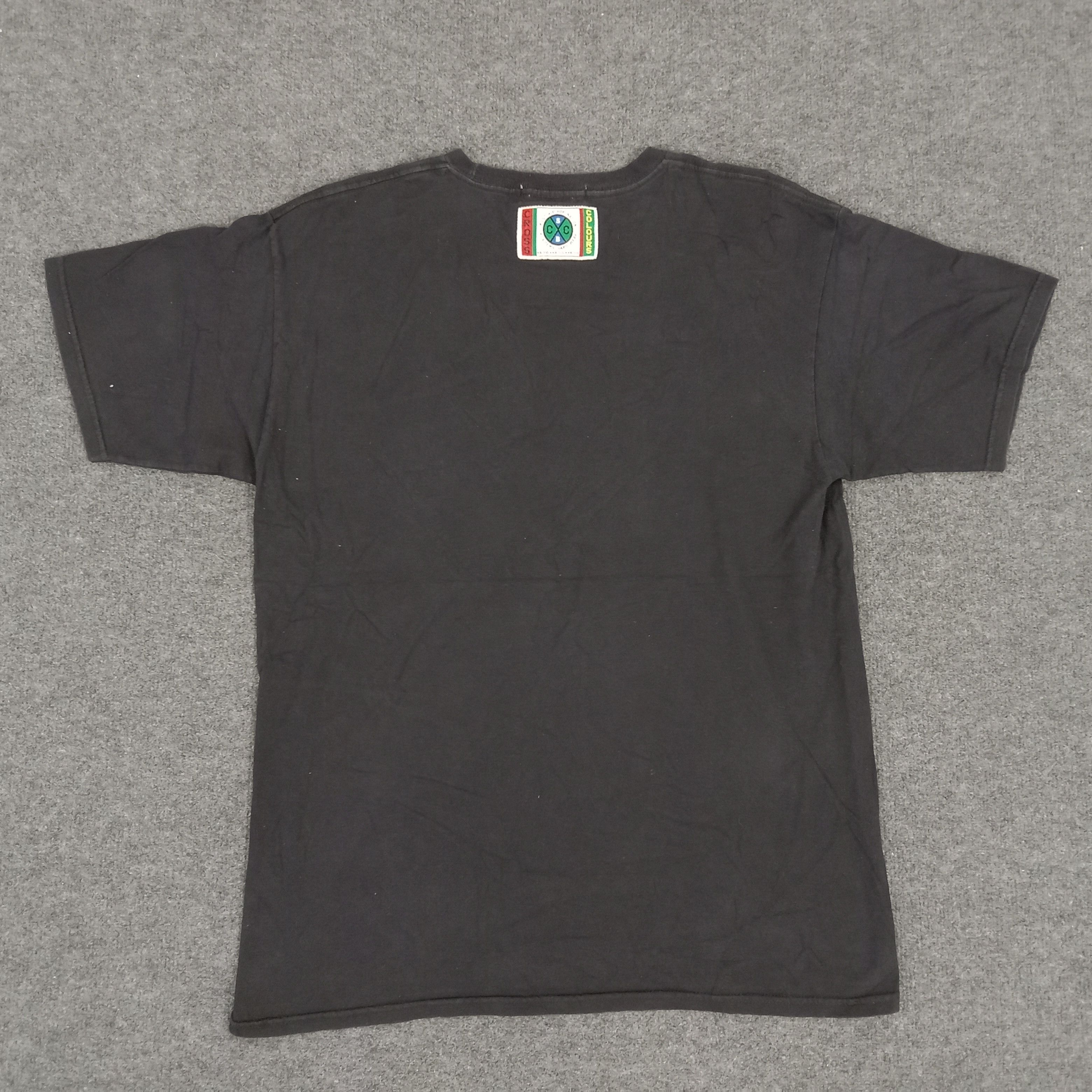 Cross Colours × Vintage Beedope Cross Colour Box Logo Hiphop Style Tshirt Size US L / EU 52-54 / 3 - 3 Thumbnail