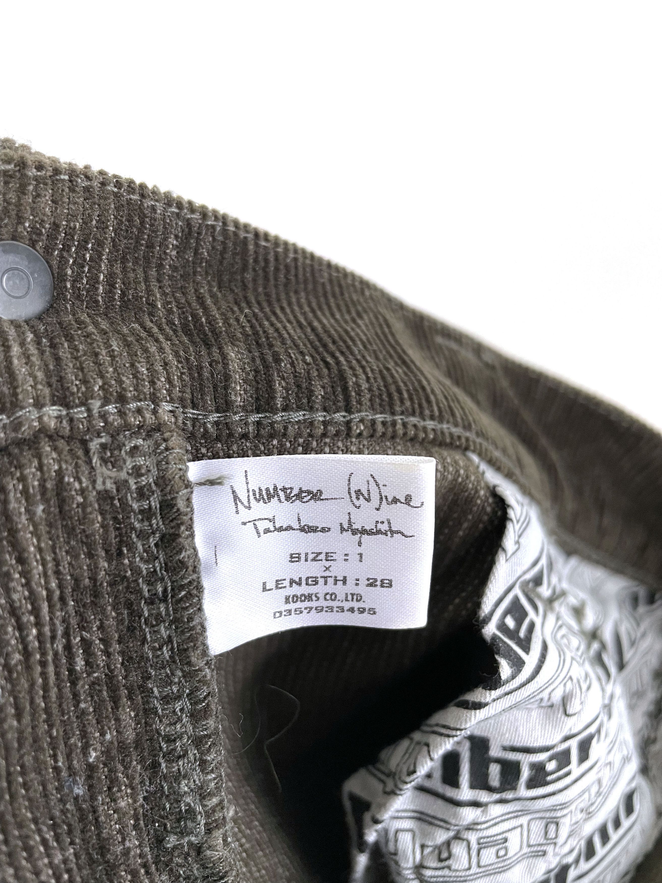 Number (N)ine Corduroy Pain Pants Size US 30 / EU 46 - 7 Thumbnail