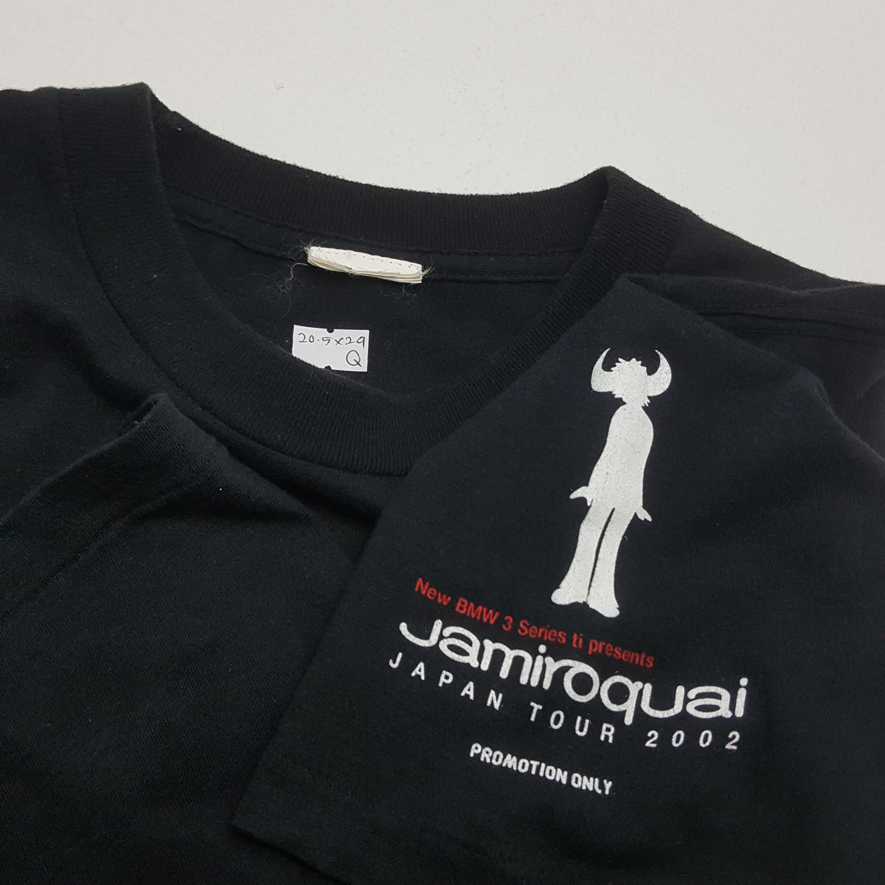Band Tees × Vintage Vintage jamiroquai English Funk Acid Jazz Tour T-shirt Size US L / EU 52-54 / 3 - 4 Thumbnail