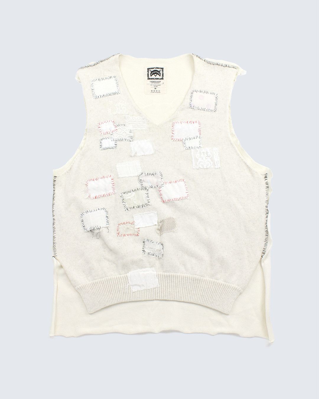 Undercover SS03 "Scab" Patchwork Vest Size M / US 6-8 / IT 42-44 - 2 Thumbnail