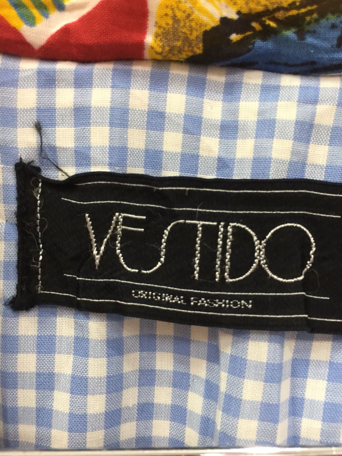 Japanese Brand Vintage Kimono design Miles Devis Headshot colour Size US L / EU 52-54 / 3 - 4 Thumbnail
