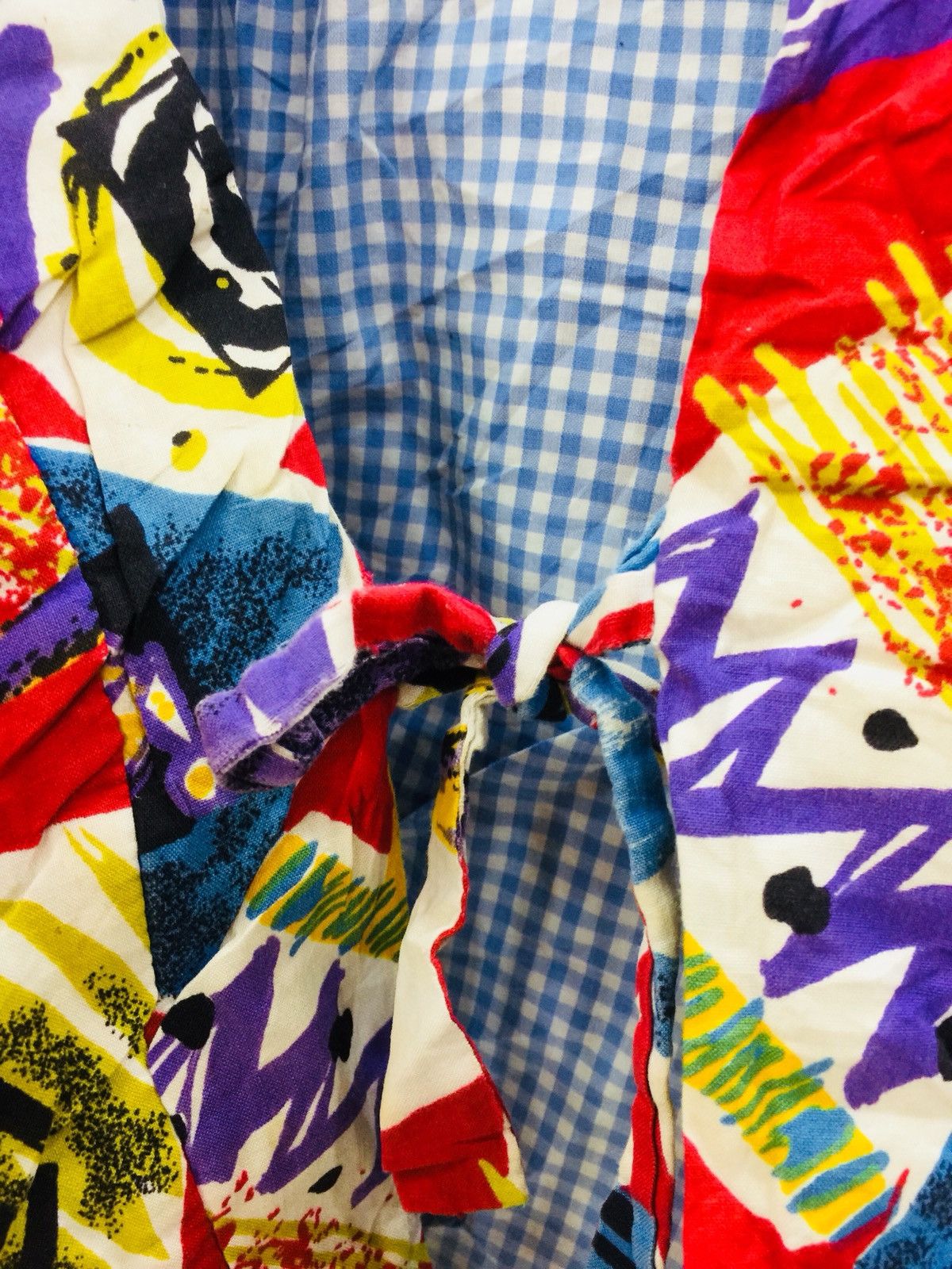 Japanese Brand Vintage Kimono design Miles Devis Headshot colour Size US L / EU 52-54 / 3 - 3 Thumbnail