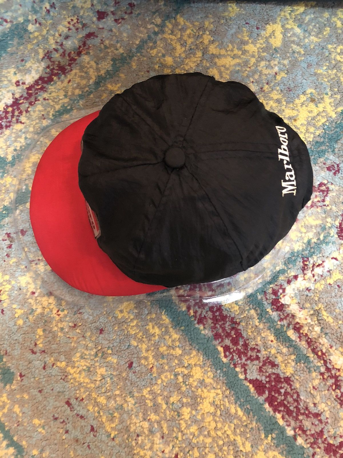 Marlboro 🔥Vintage Marlboro World‘S No 1 Patch Logo Snapback Hat Size ONE SIZE - 5 Thumbnail