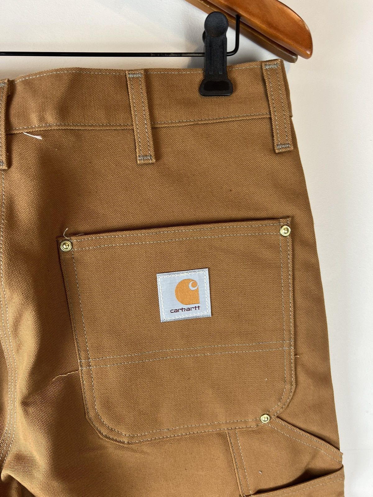 Carhartt Vintage carhartt unionmade doubleknee dungaree workpants Size US 34 / EU 50 - 6 Thumbnail