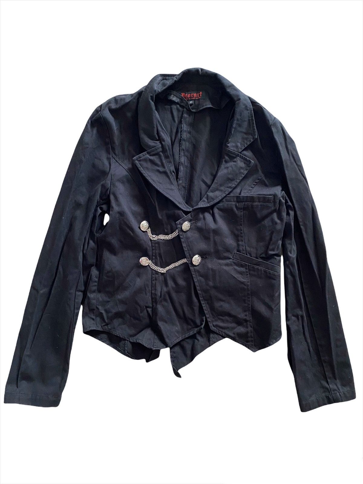 Japanese Brand × Malcolm McLaren × Seditionaries Deorart Design punk croped Jacket Size US S / EU 44-46 / 1 - 1 Thumbnail