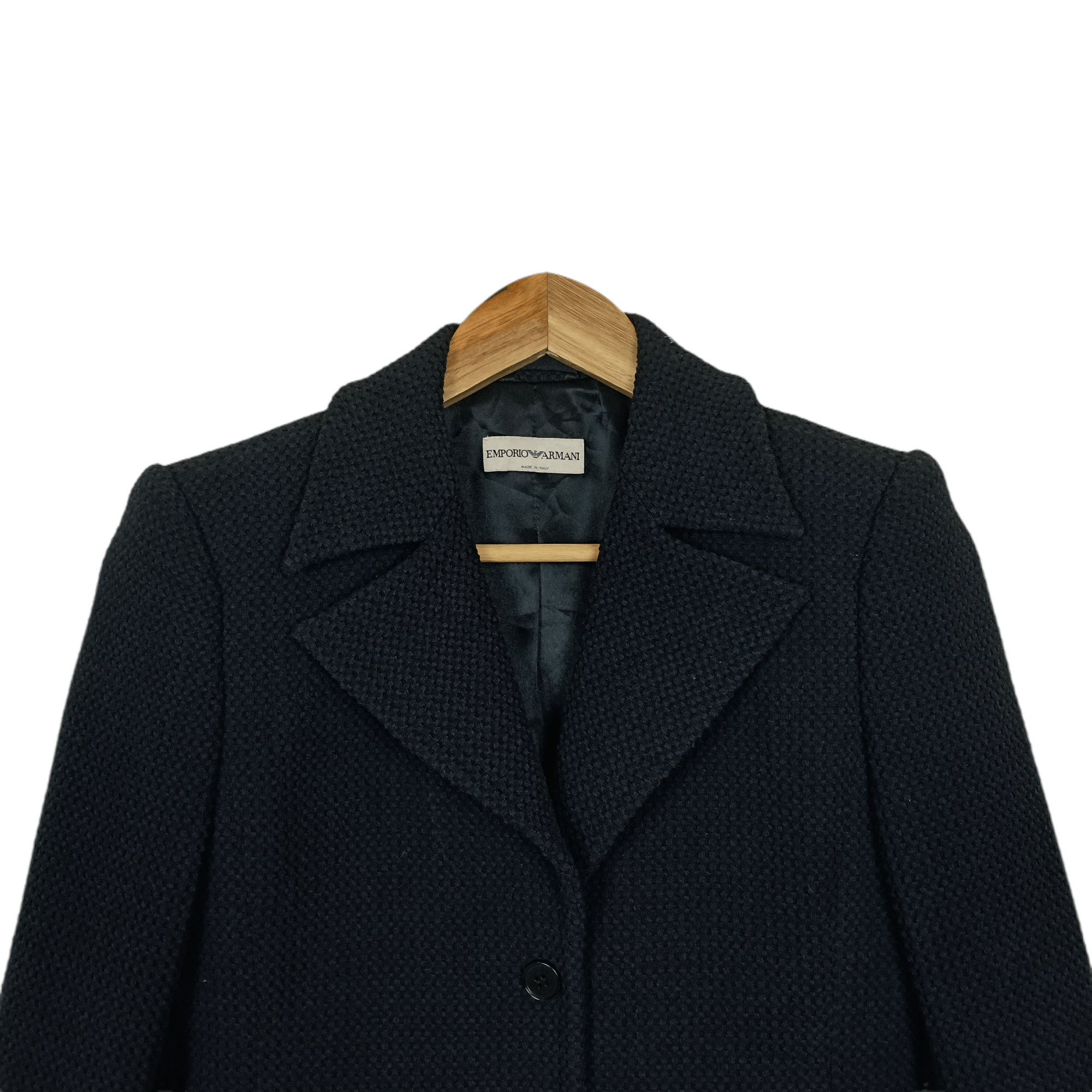 Emporio Armani × Vintage Emporio Armani Wool Jacket Size US M / EU 48-50 / 2 - 7 Thumbnail