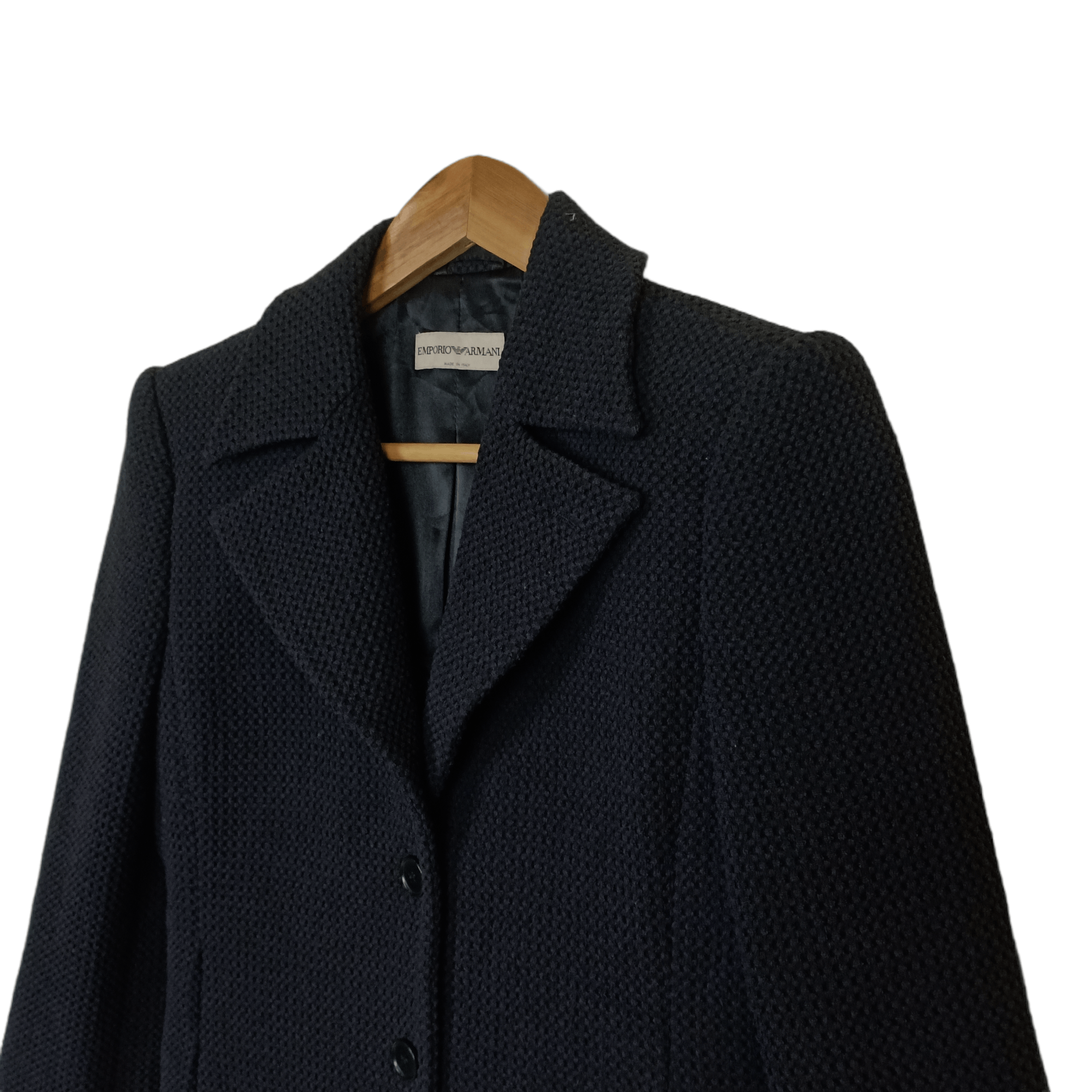 Emporio Armani × Vintage Emporio Armani Wool Jacket Size US M / EU 48-50 / 2 - 5 Thumbnail