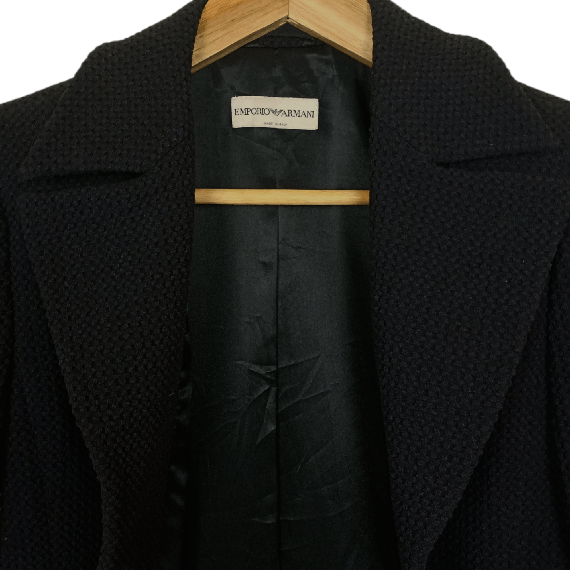 Emporio Armani × Vintage Emporio Armani Wool Jacket Size US M / EU 48-50 / 2 - 10 Thumbnail