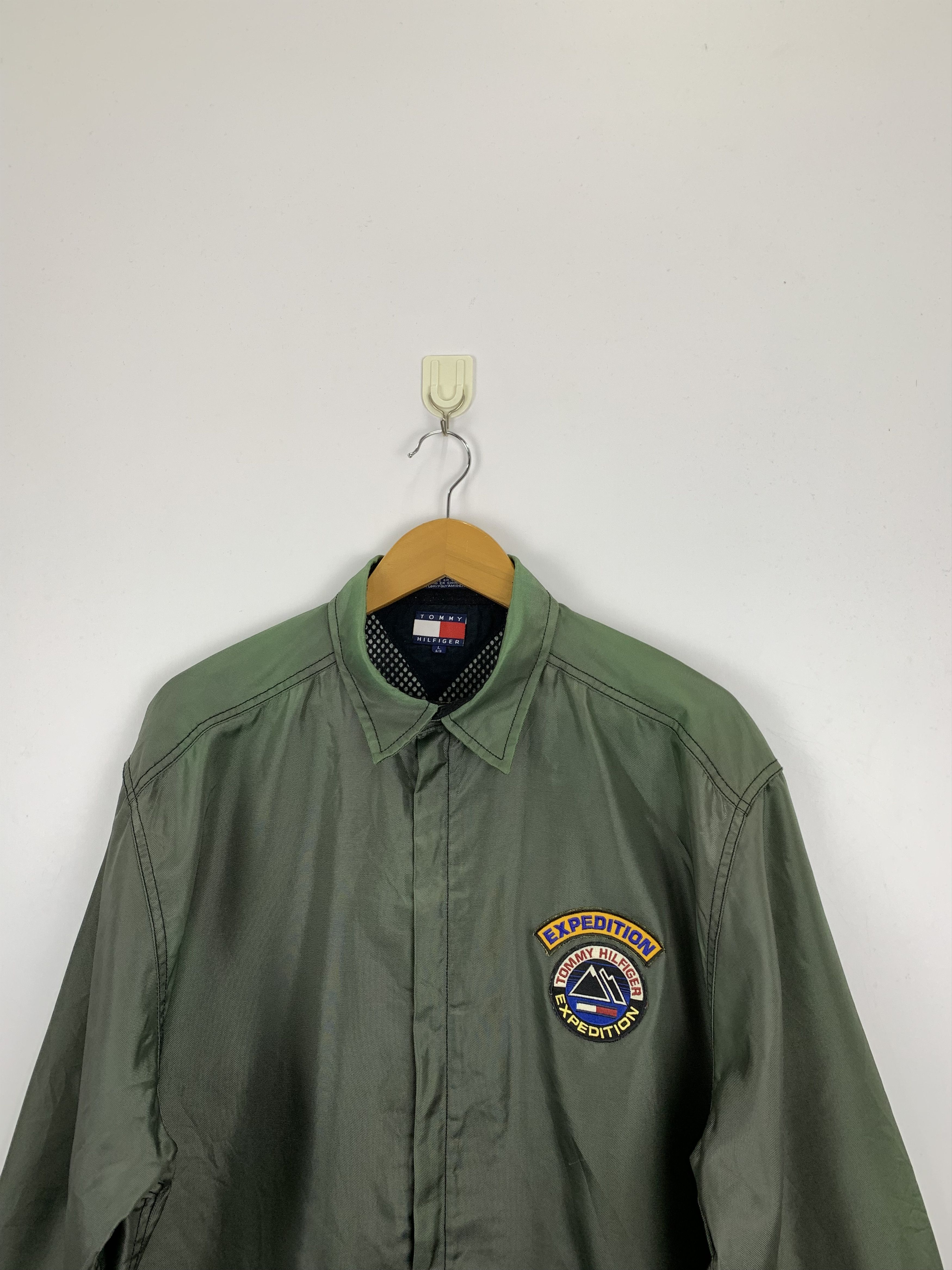Tommy Hilfiger Vintage Tommy Hilfiger Military Style Jacket J0803 Size US L / EU 52-54 / 3 - 2 Thumbnail