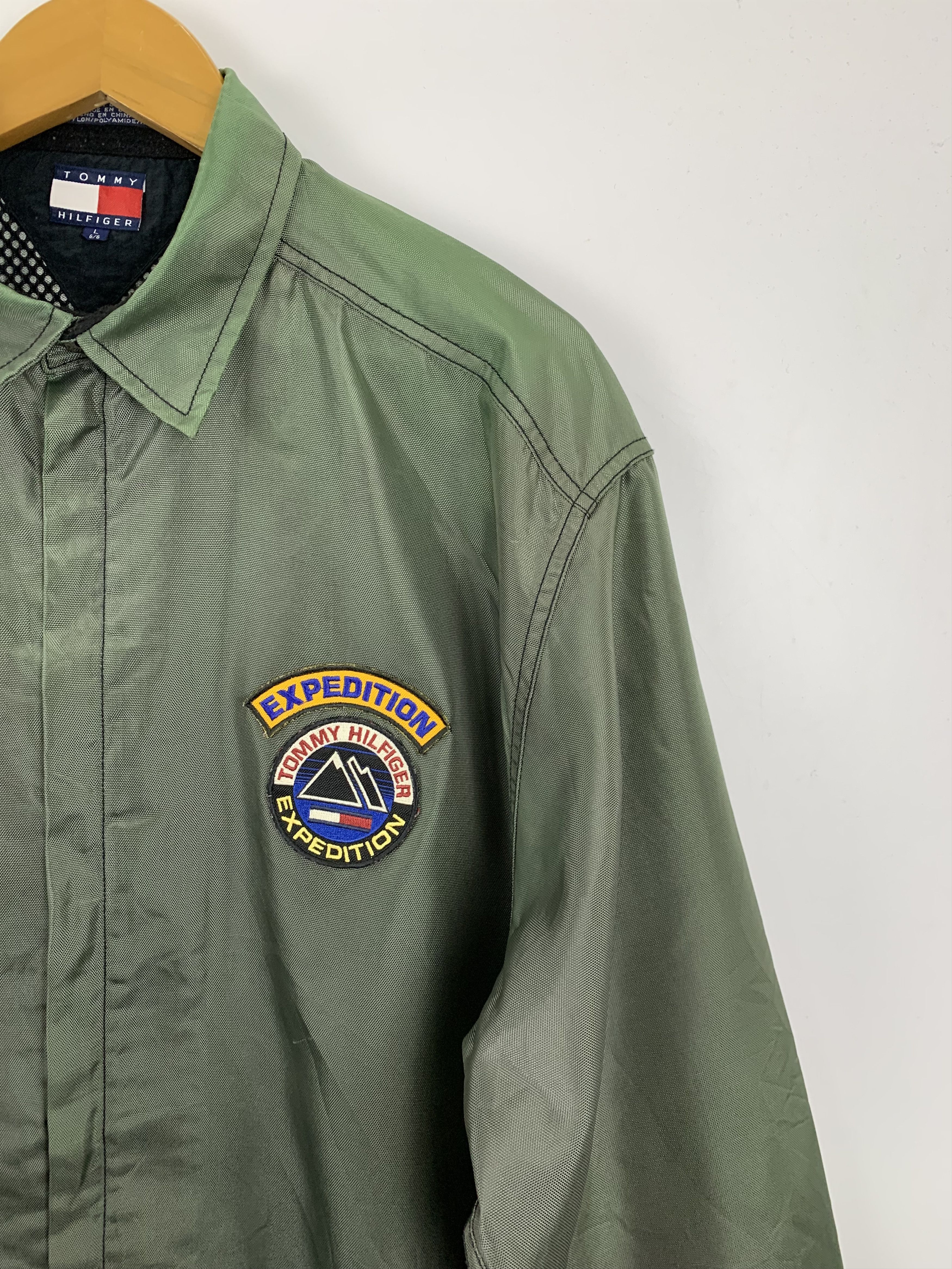 Tommy Hilfiger Vintage Tommy Hilfiger Military Style Jacket J0803 Size US L / EU 52-54 / 3 - 7 Thumbnail