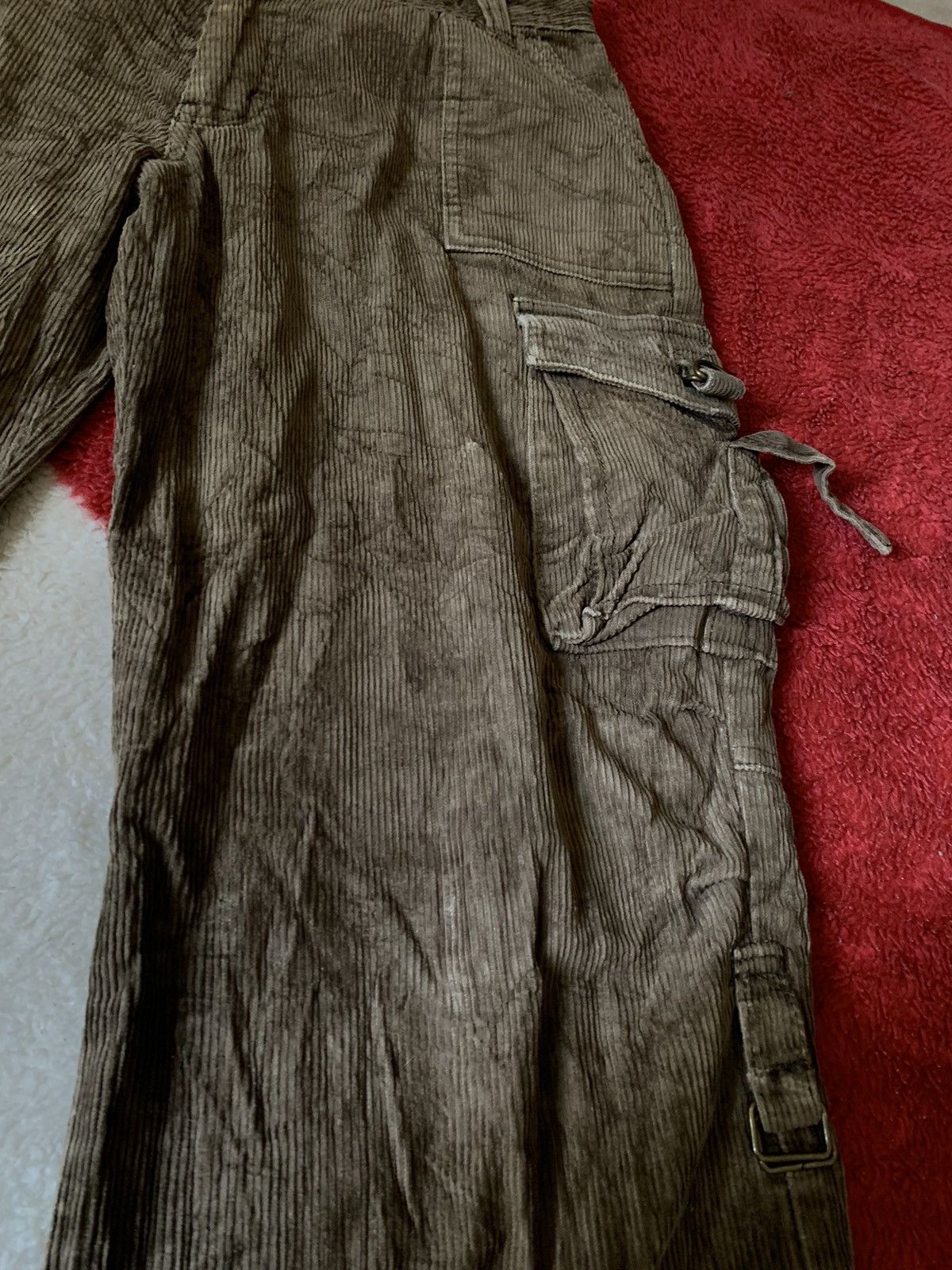 20471120 × Japanese Brand JAPANESE CORDUROY CARGO PANT RARE Size 28" / US 6 / IT 42 - 5 Thumbnail