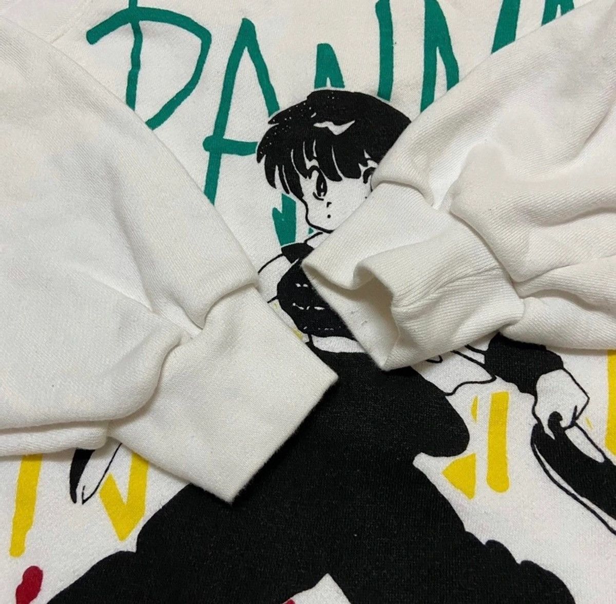 Anime Vintage 90s ranma 1/2 nibun noichi sweatshirt japanese anime Size US S / EU 44-46 / 1 - 3 Thumbnail