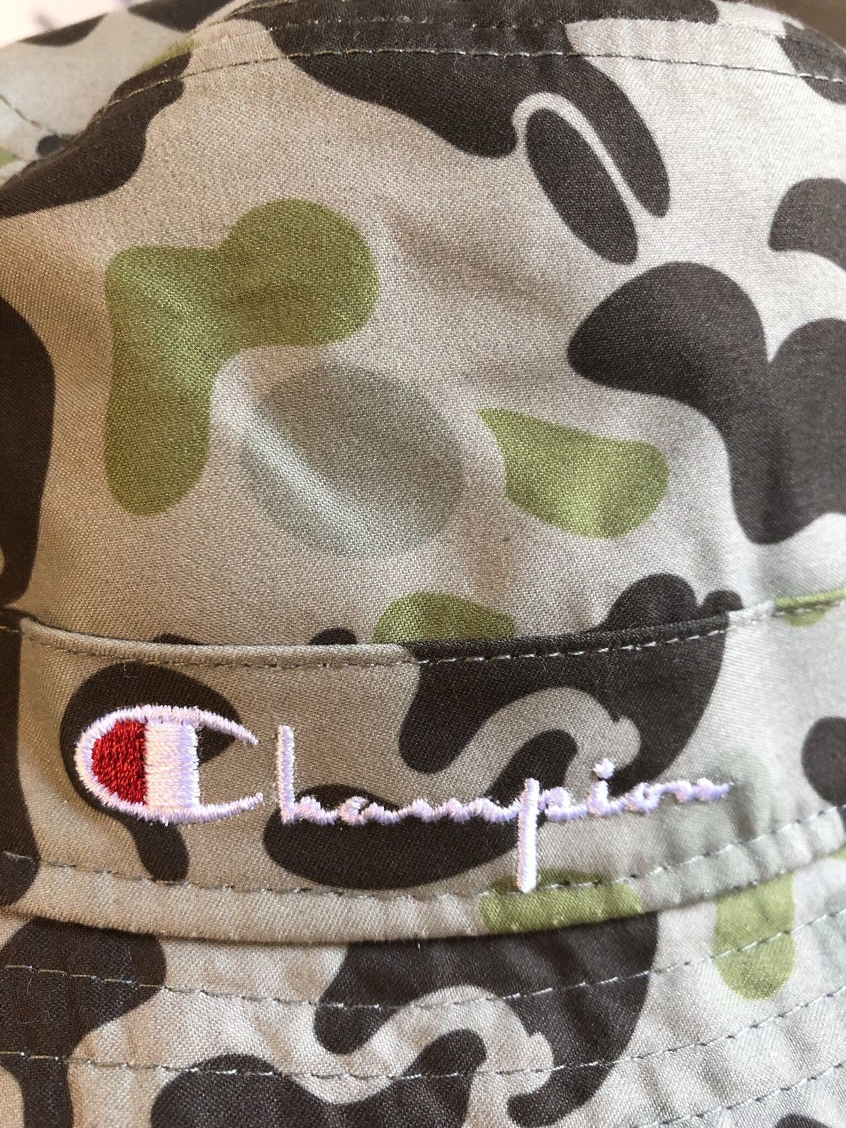 Champion Champion X New Era Duck Camo Bucket hat Size ONE SIZE - 4 Thumbnail