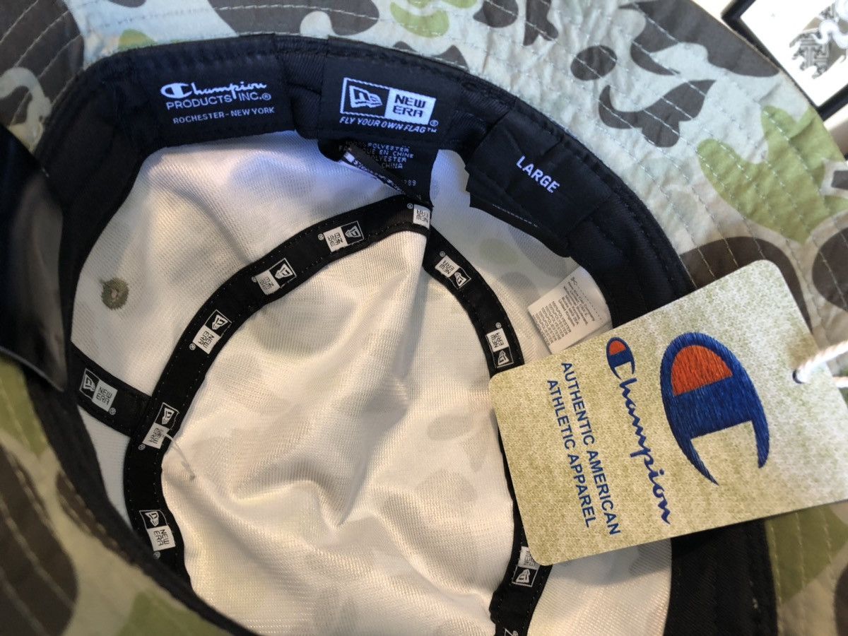 Champion Champion X New Era Duck Camo Bucket hat Size ONE SIZE - 3 Thumbnail