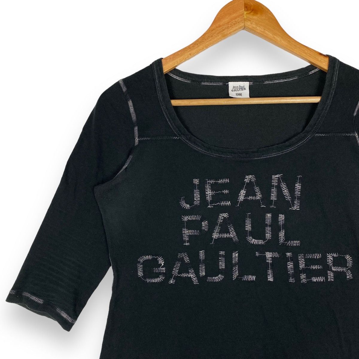 Jean Paul Gaultier JPG FEMME MADE IN JAPAN TEE Size S / US 4 / IT 40 - 3 Thumbnail