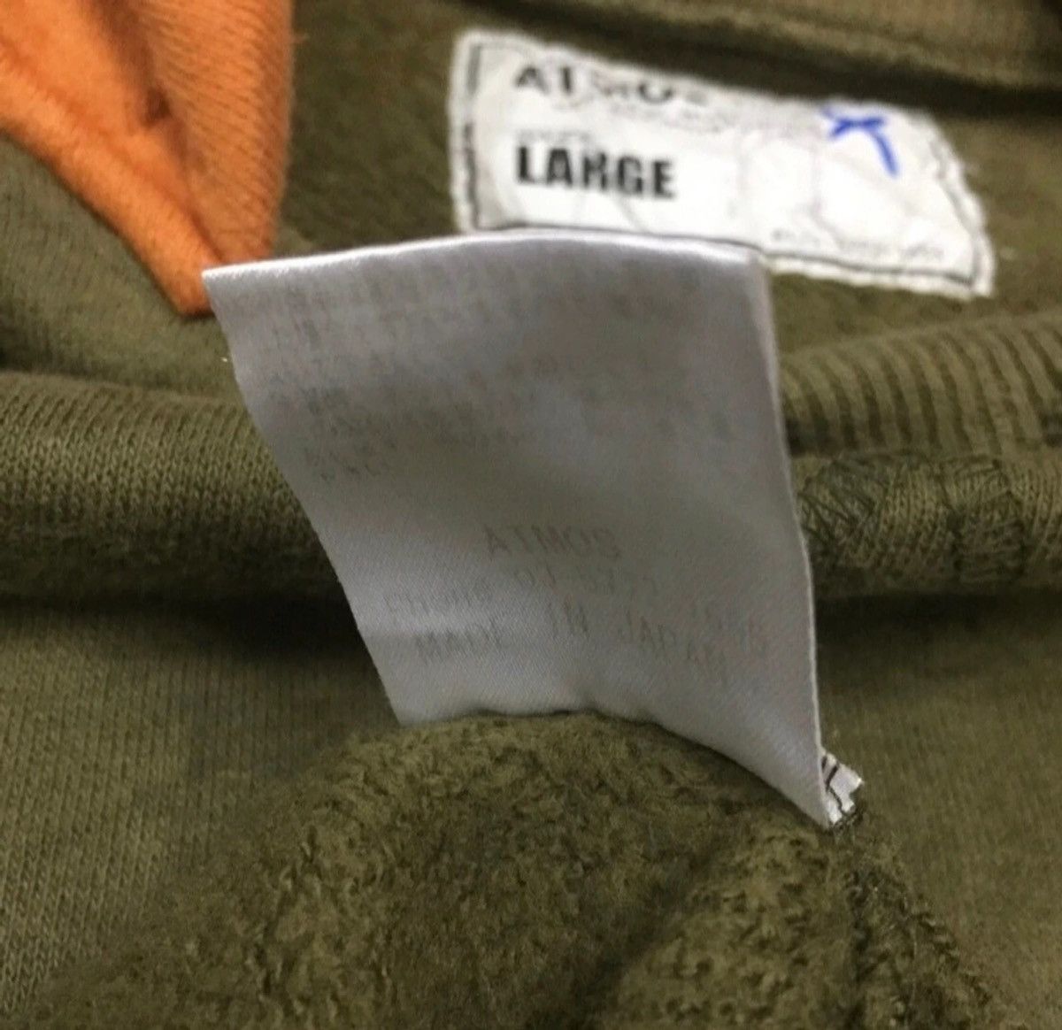 atmos Atmos hoodie japanese brand Size US L / EU 52-54 / 3 - 4 Thumbnail