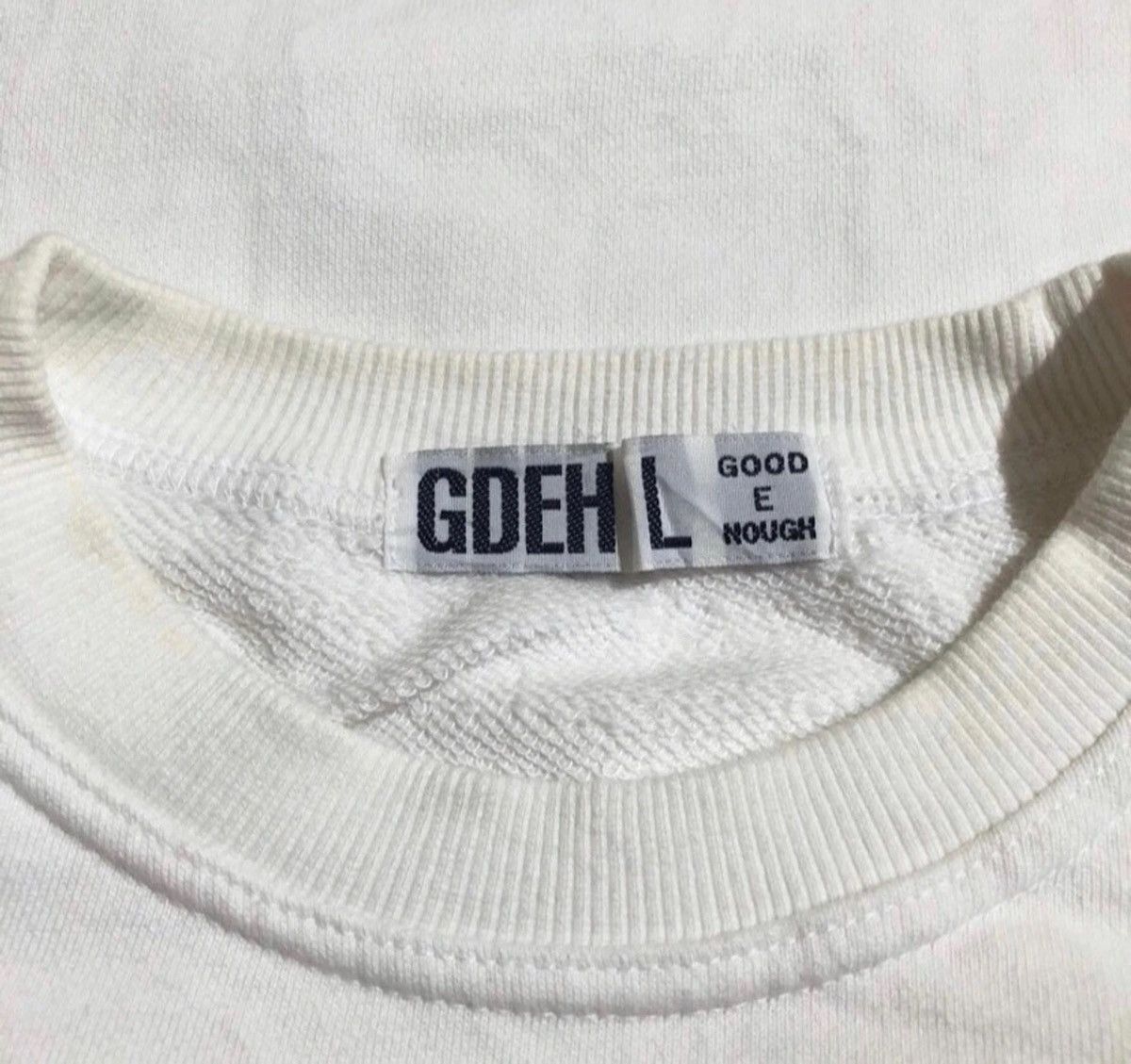 Good Enough Vintage 90s goodenough sweatshirt pullover Size US XL / EU 56 / 4 - 3 Thumbnail