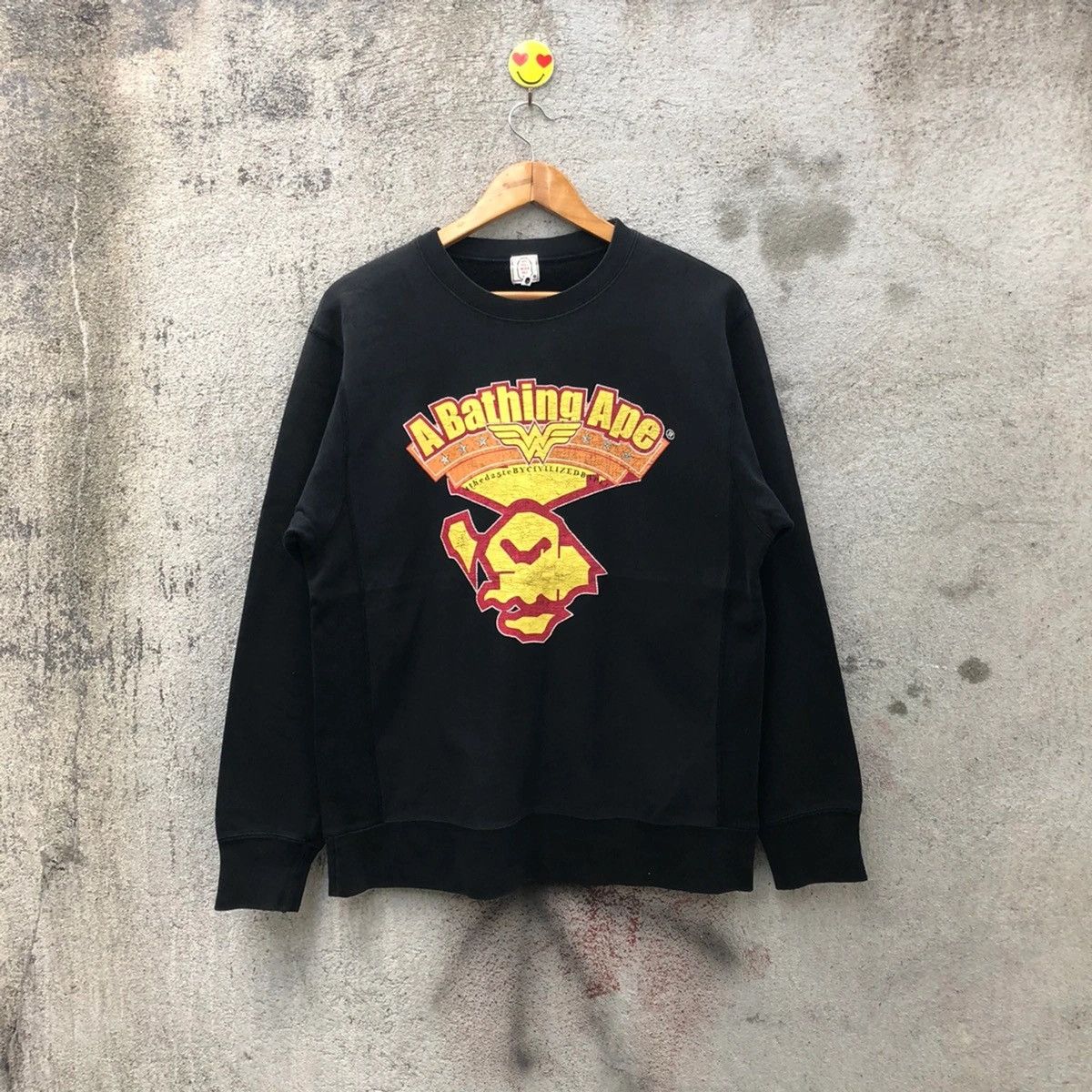 Bape A bathing ape wonder women sweatshirt big logo Size ONE SIZE - 1 Thumbnail