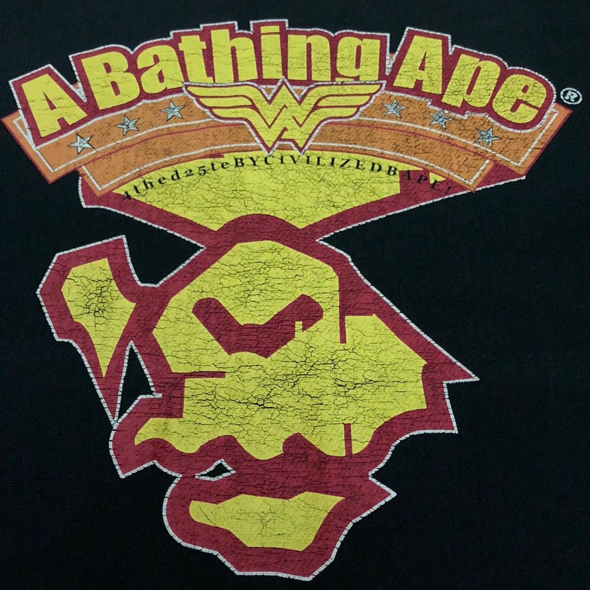 Bape A bathing ape wonder women sweatshirt big logo Size ONE SIZE - 2 Thumbnail