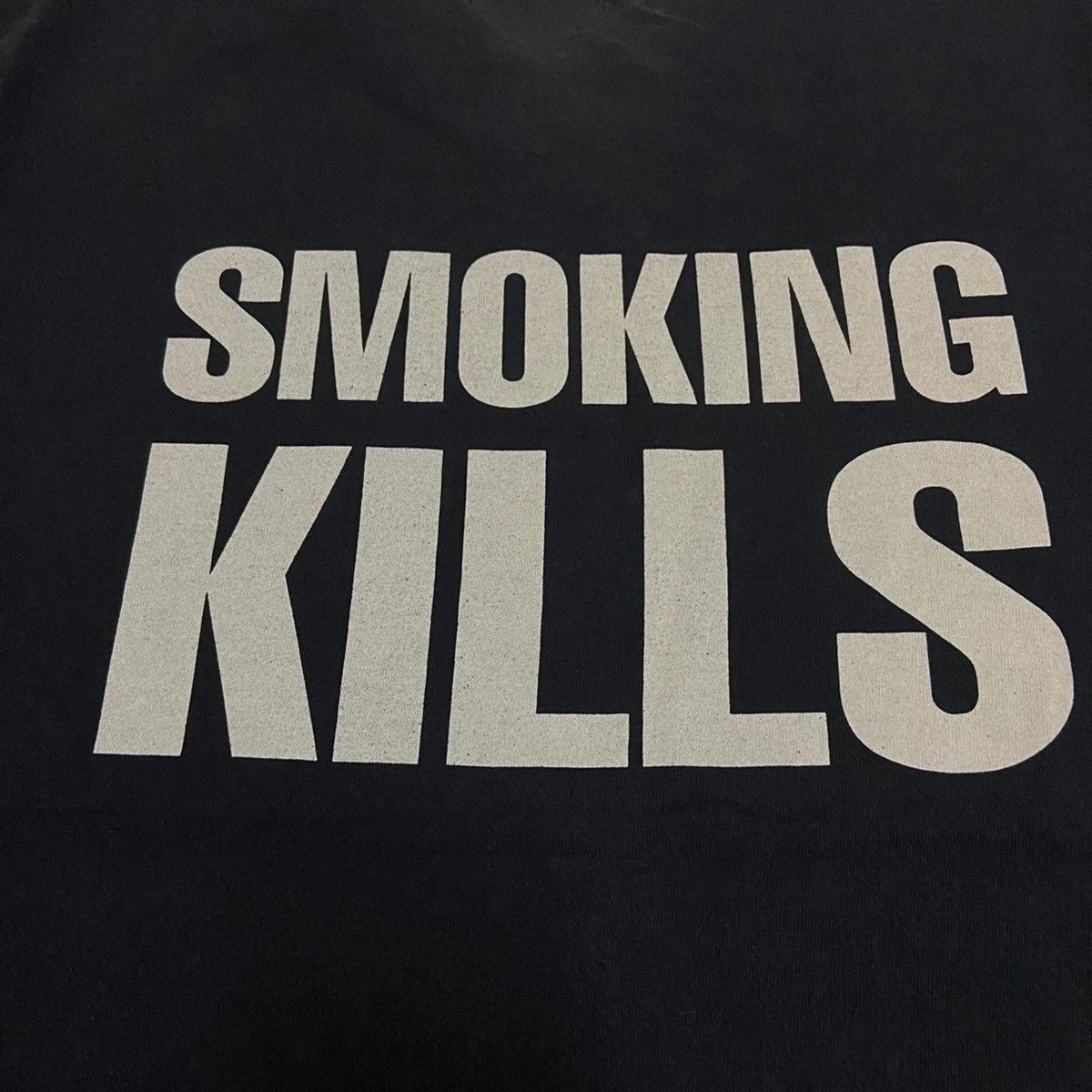 Rap Tees Vintage 90s smoking kills tshirt Size US L / EU 52-54 / 3 - 4 Thumbnail