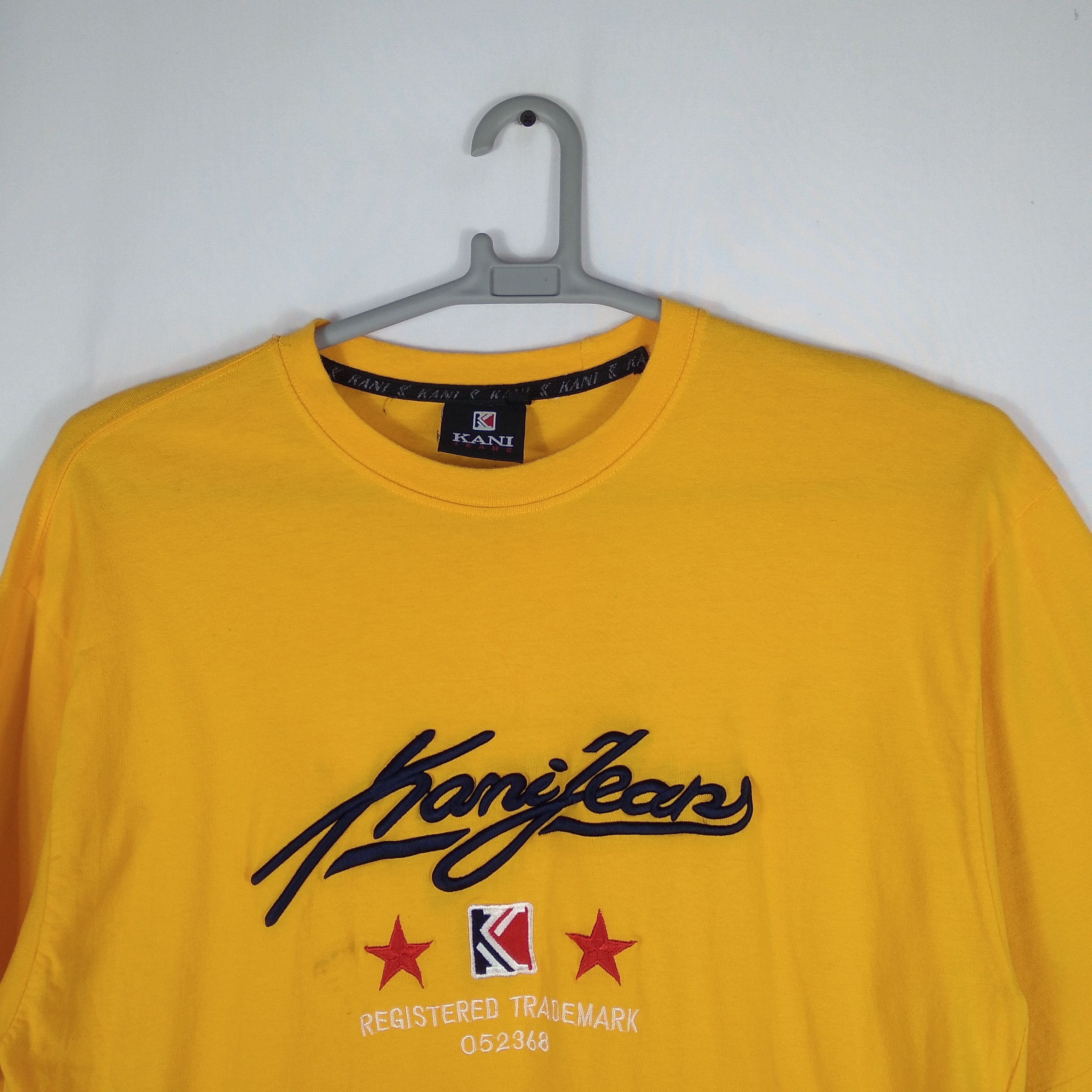 Japanese Brand × Karl Kani × Vintage Vintage Karl Kani Embroidery Spellout Tee Size US L / EU 52-54 / 3 - 2 Thumbnail