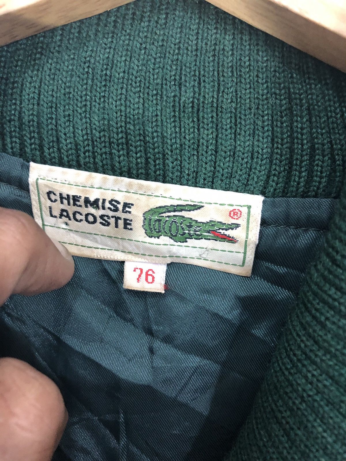 Lacoste Vintage Lacoste Wool Jacket Size US L / EU 52-54 / 3 - 6 Thumbnail