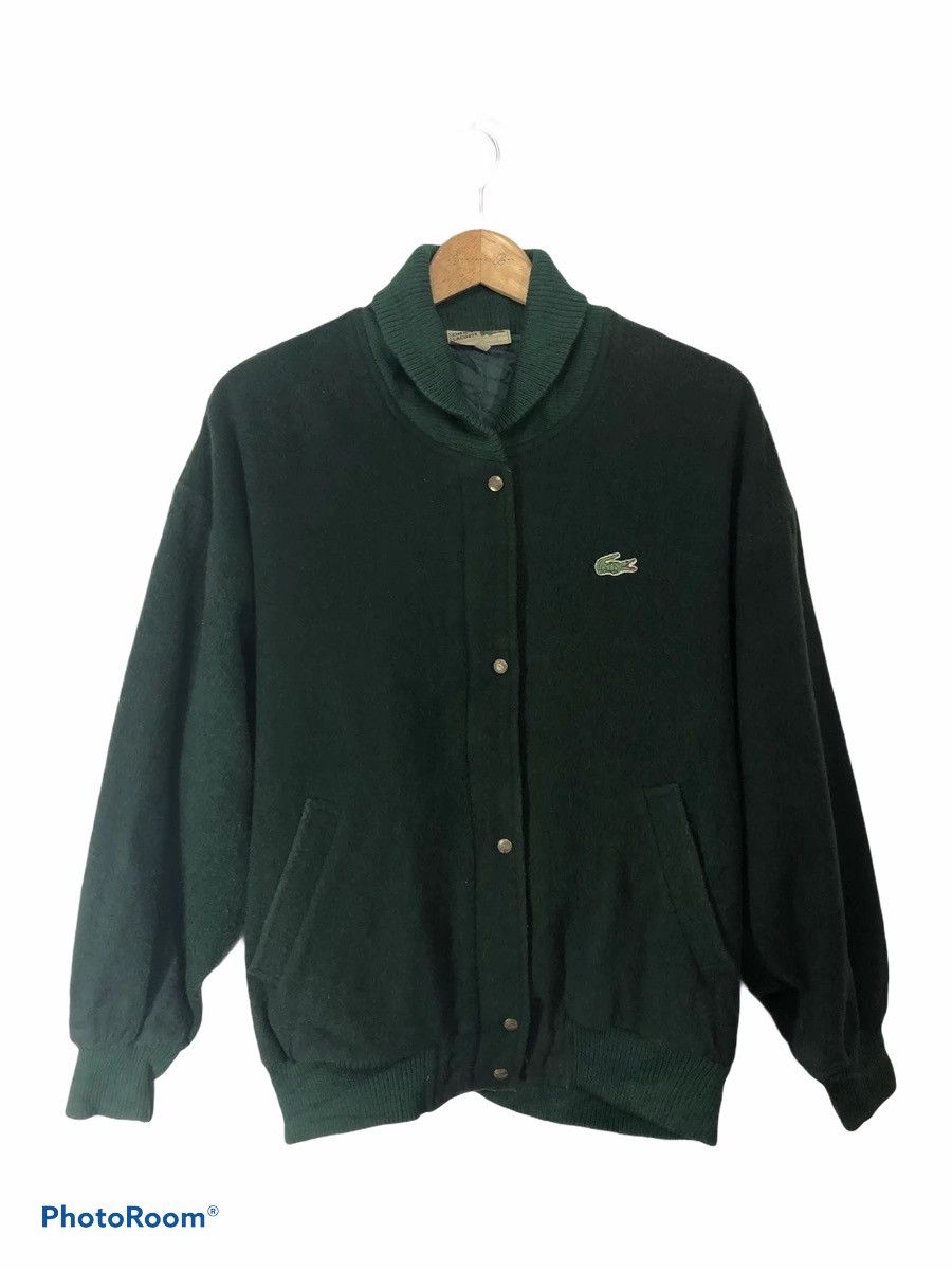 Lacoste Vintage Lacoste Wool Jacket Size US L / EU 52-54 / 3 - 1 Thumbnail