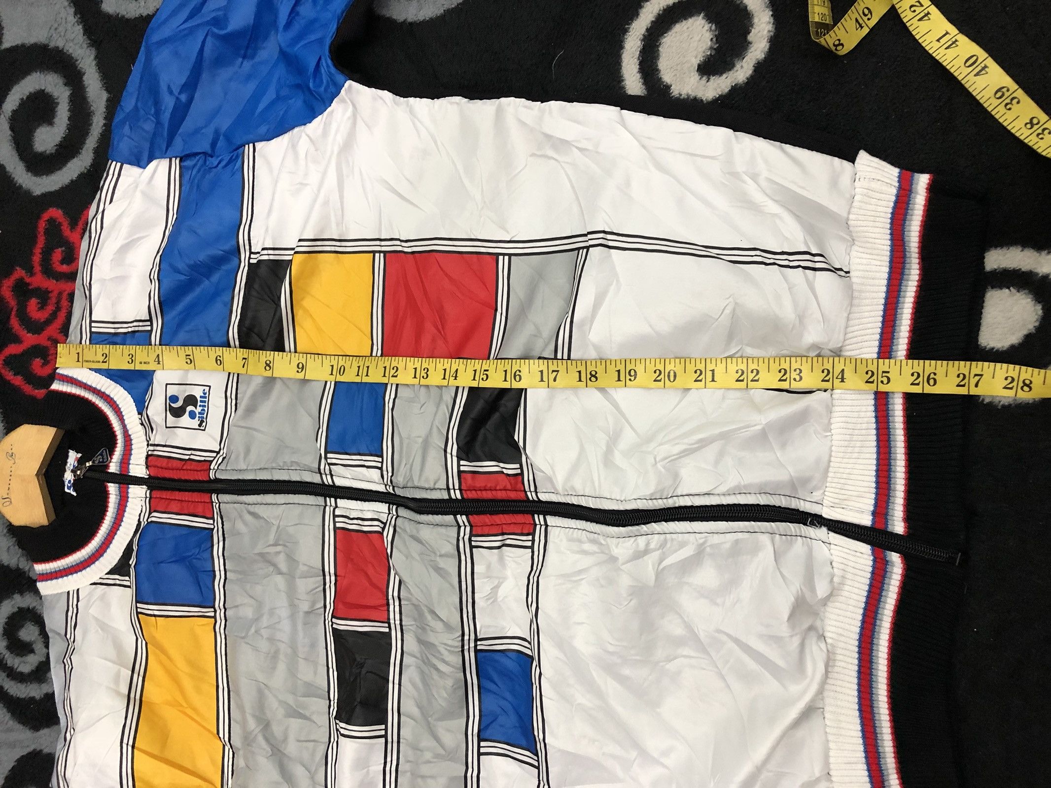 Vintage Vintage Sibille Cycling Jacket Made In Italy Size US L / EU 52-54 / 3 - 13 Thumbnail