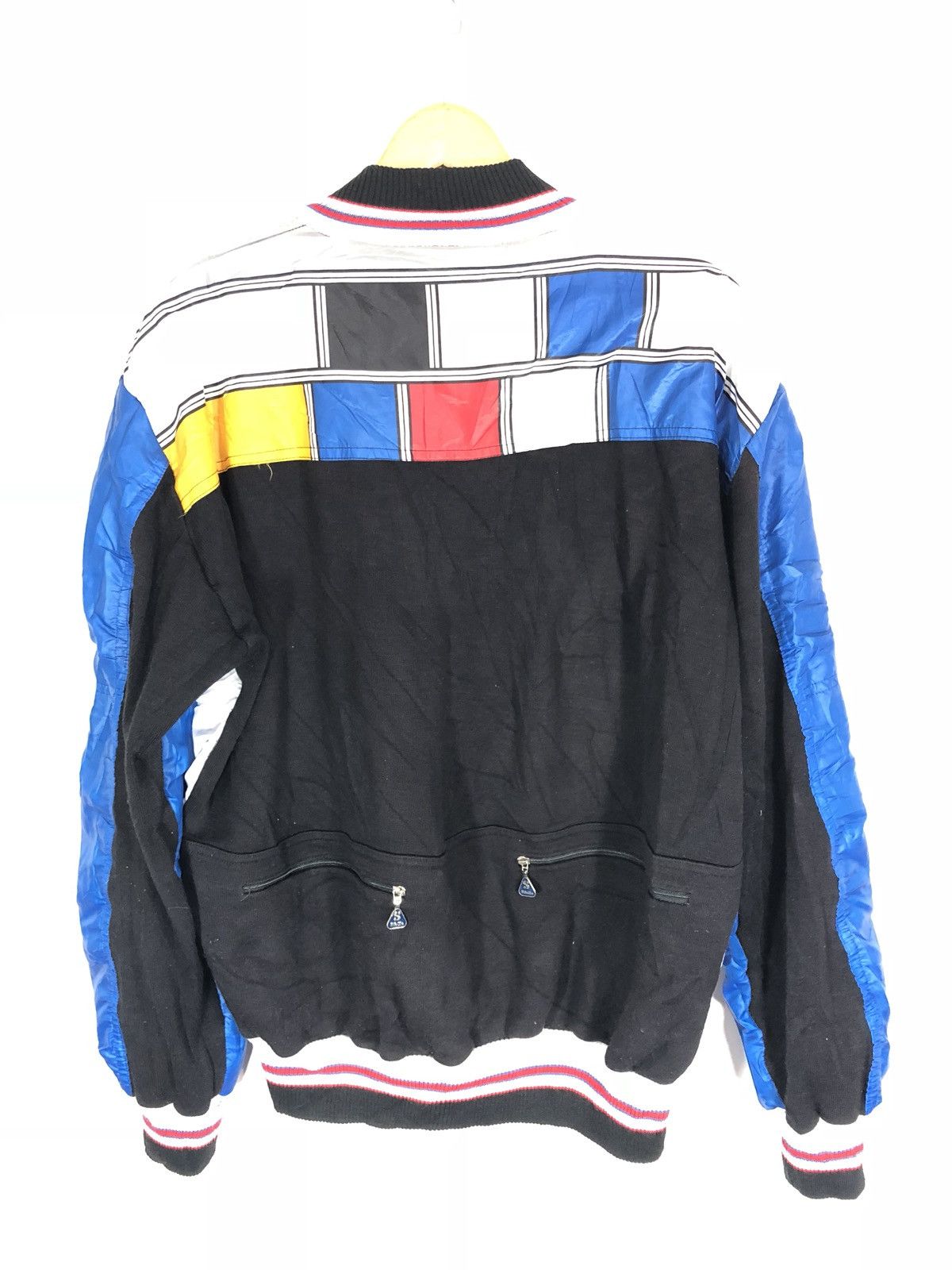 Vintage Vintage Sibille Cycling Jacket Made In Italy Size US L / EU 52-54 / 3 - 5 Thumbnail