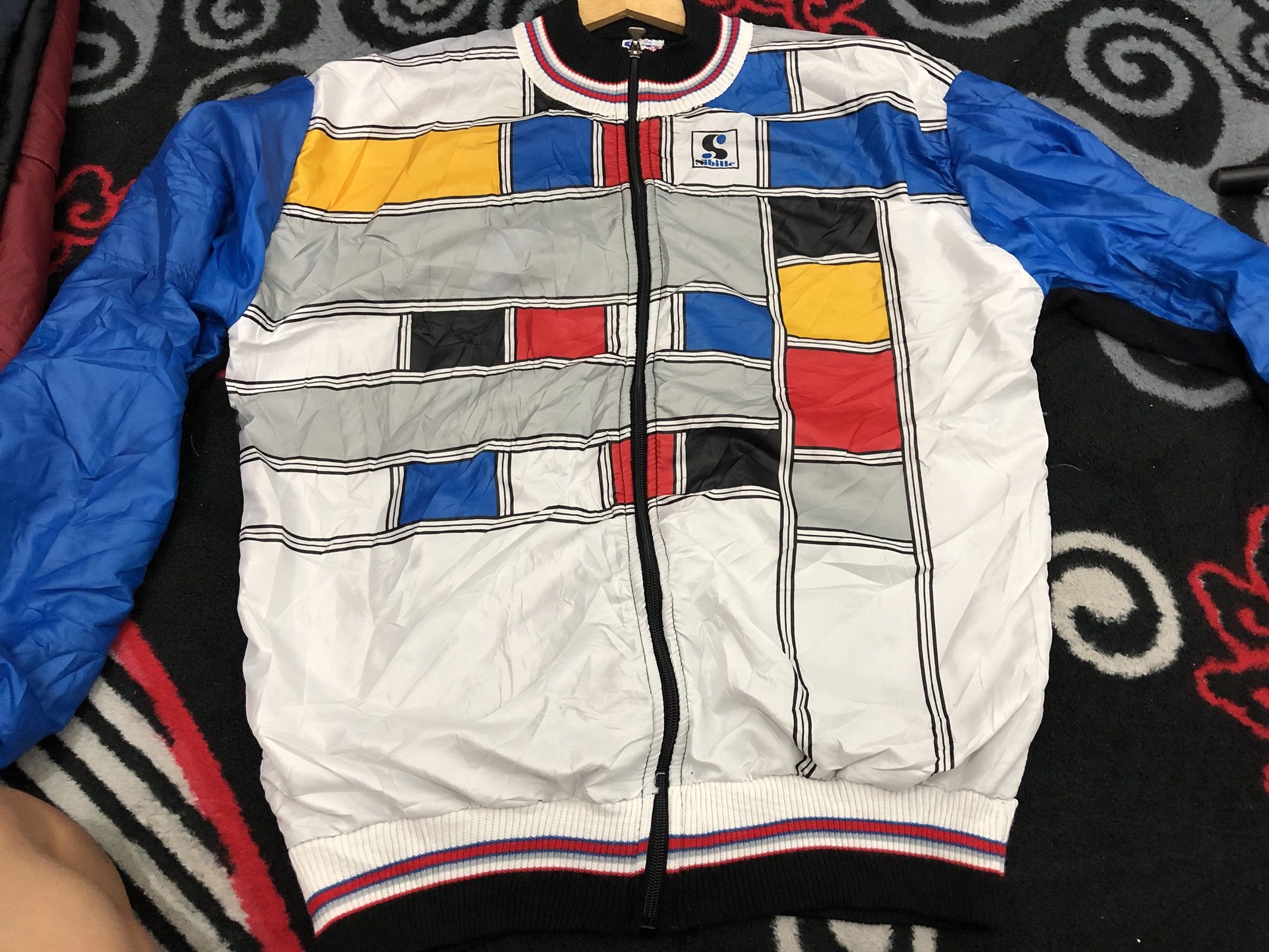 Vintage Vintage Sibille Cycling Jacket Made In Italy Size US L / EU 52-54 / 3 - 6 Thumbnail
