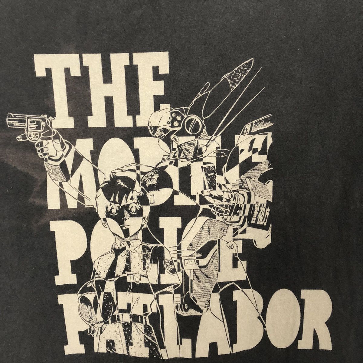 Anime × Vintage Rare Japanese The Mobile Police Patlabor Promo Anime Tee Size US L / EU 52-54 / 3 - 3 Thumbnail