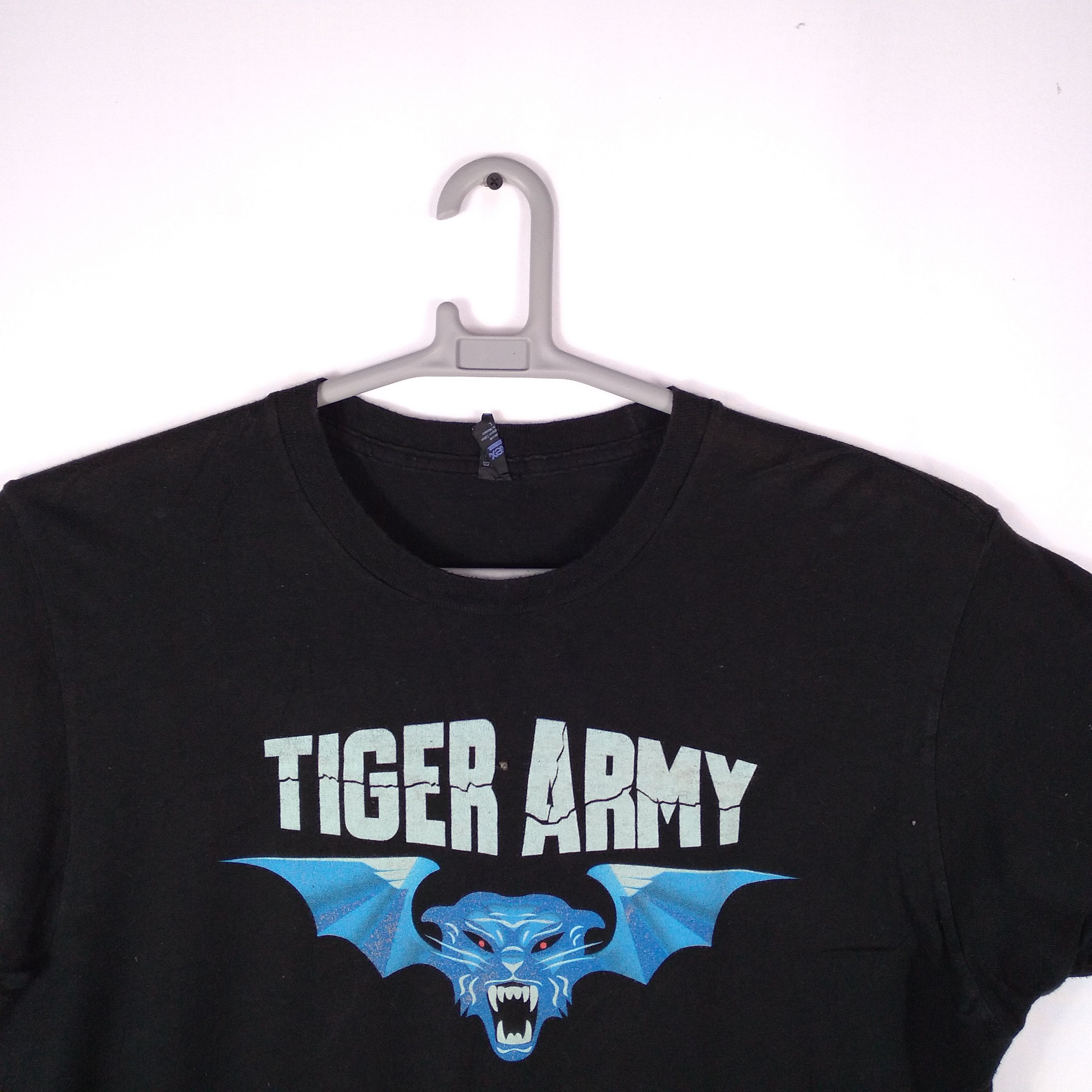 Band Tees × Vintage Tiger Army OG Logo Punk Rock Band Tour Concert Tee Size US L / EU 52-54 / 3 - 2 Thumbnail