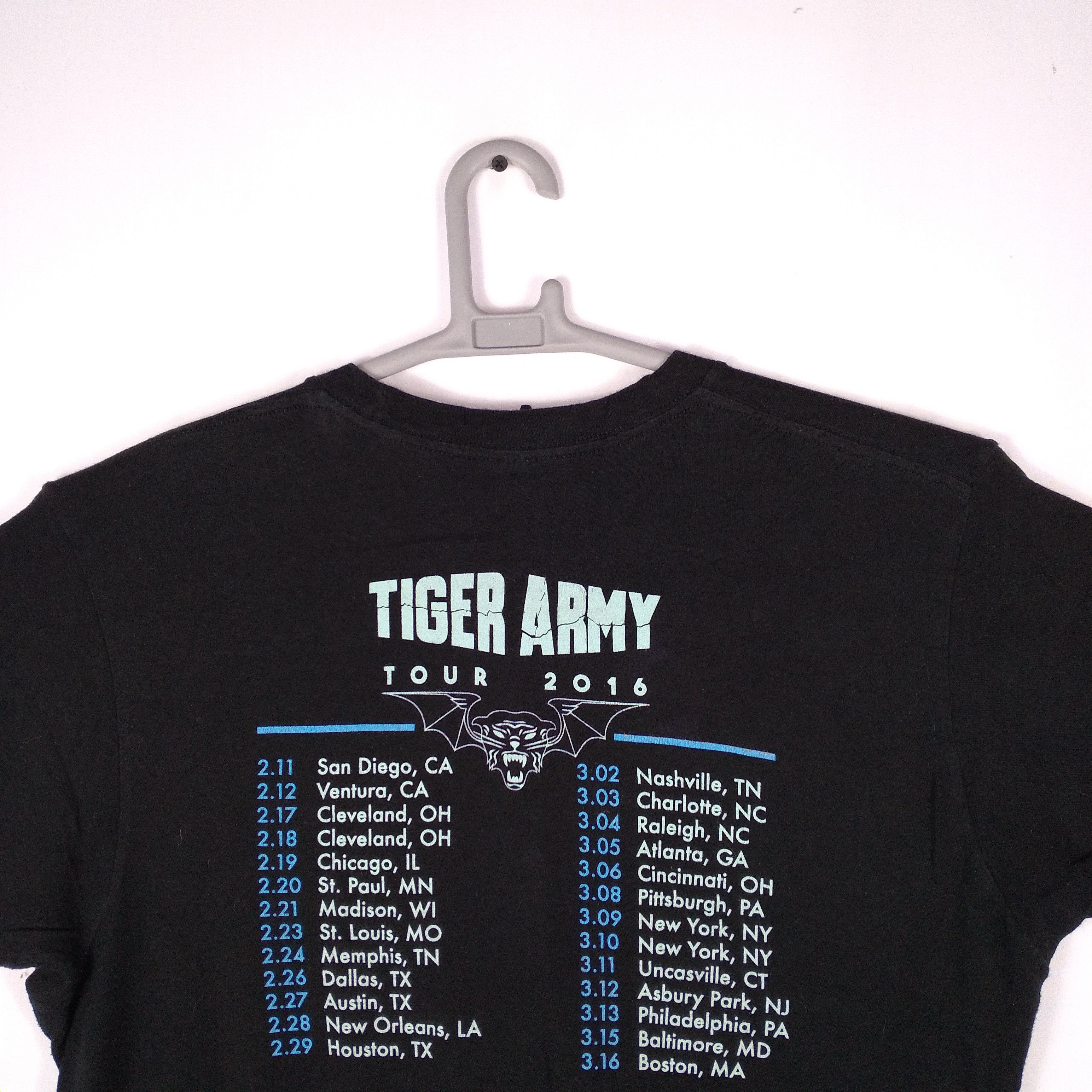 Band Tees × Vintage Tiger Army OG Logo Punk Rock Band Tour Concert Tee Size US L / EU 52-54 / 3 - 4 Thumbnail