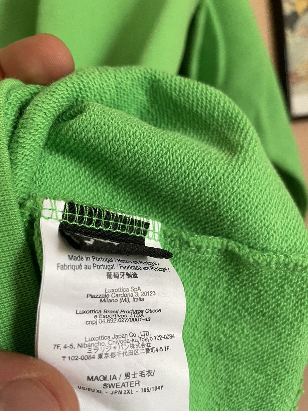 Oakley × Samuel Ross Oakley by Samuel Ross Premium Portrait Logo Hoodie Size US XL / EU 56 / 4 - 8 Thumbnail