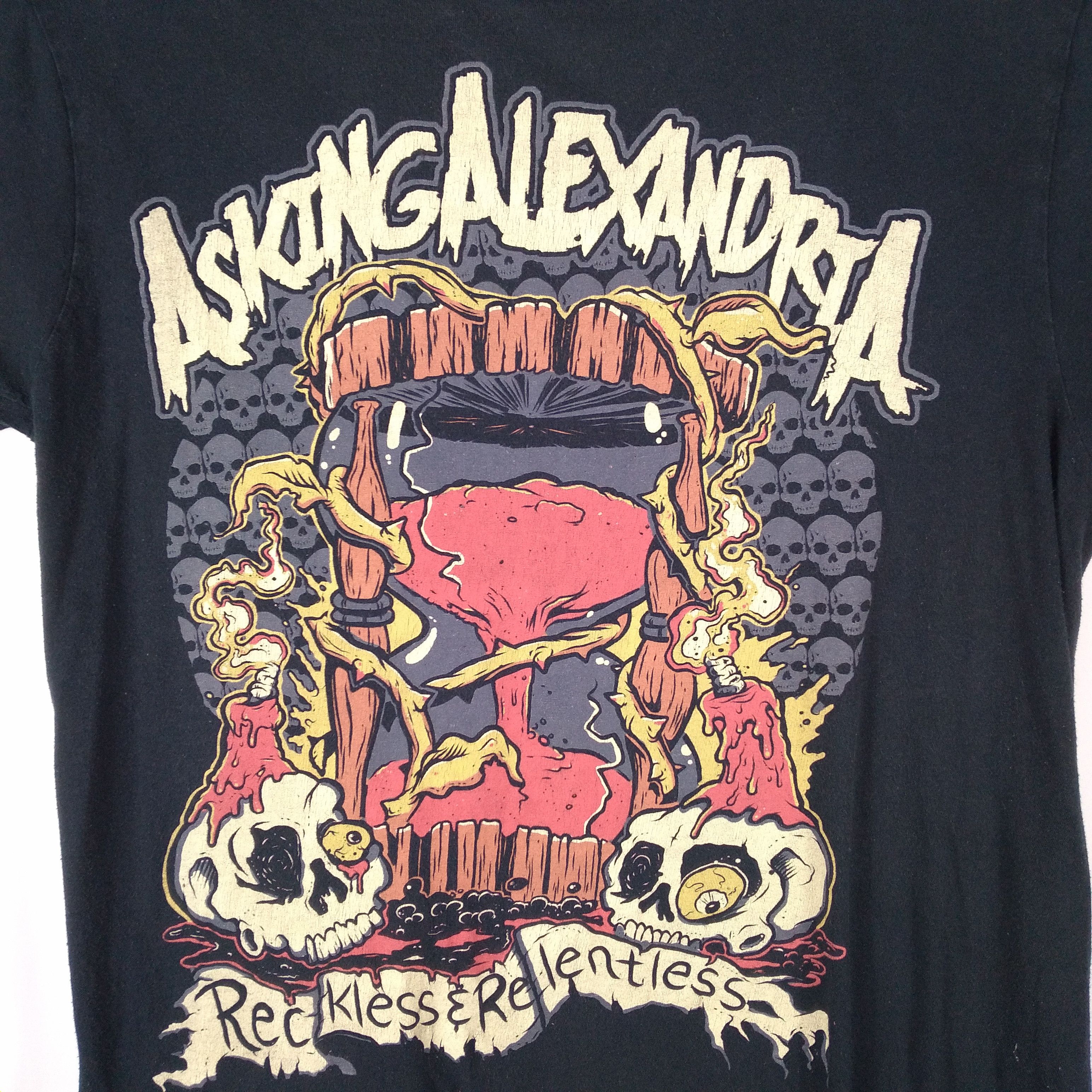 Band Tees × Vintage Asking Alexandria Reckless & Relentless Promo Album Tee Size US L / EU 52-54 / 3 - 2 Thumbnail