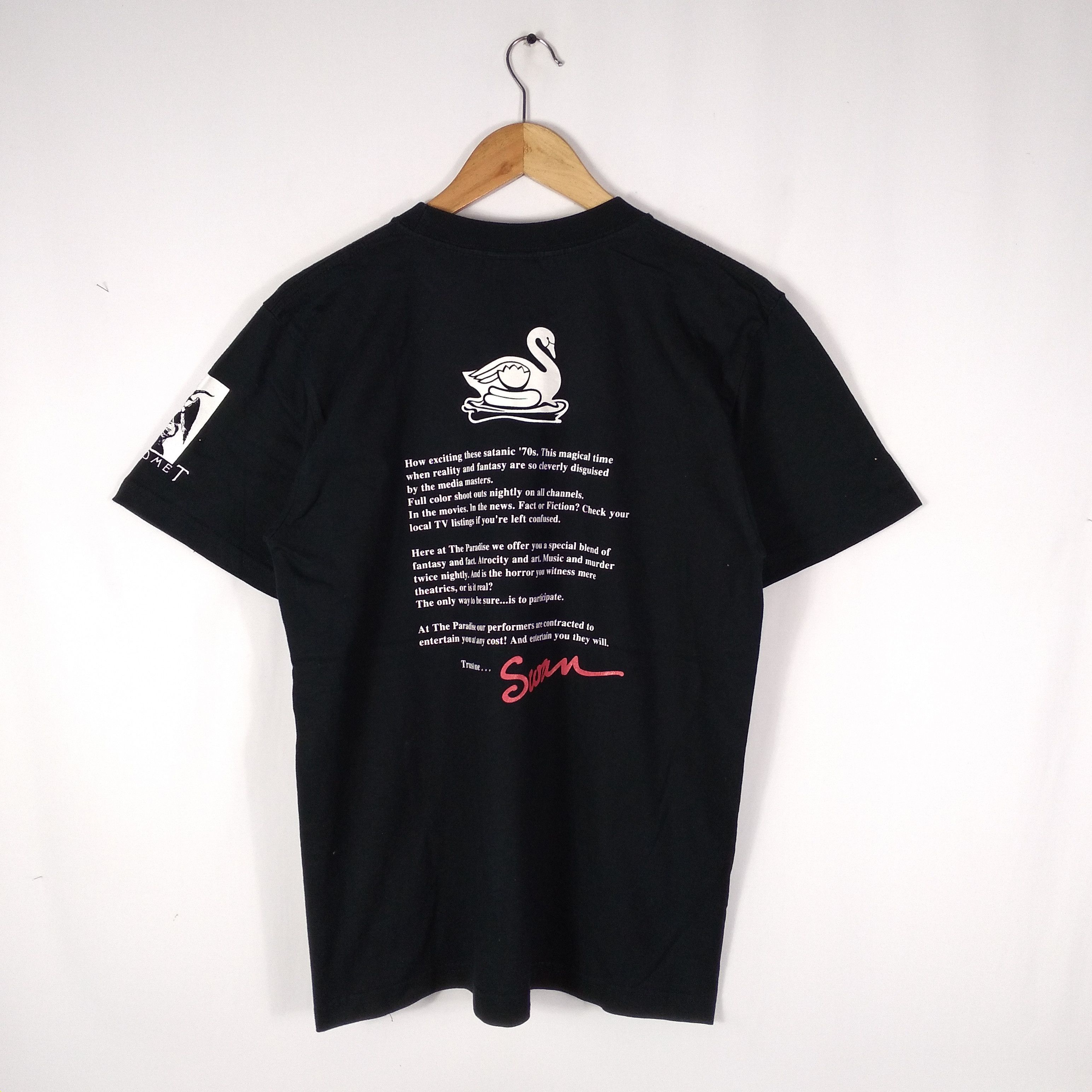 Band Tees × Vintage Vintage Death Record Metal Baphomet Promo Tee Size US M / EU 48-50 / 2 - 9 Thumbnail