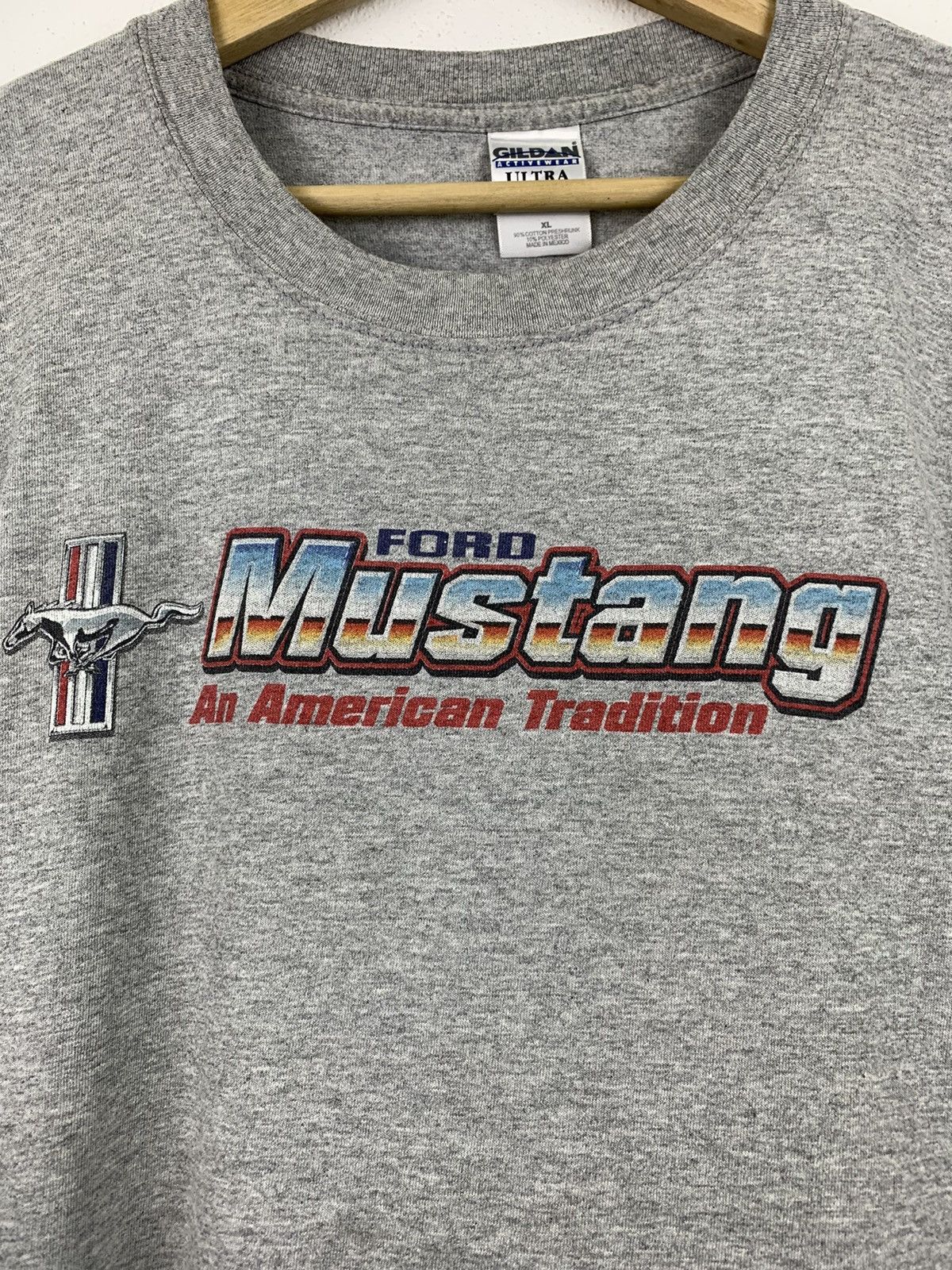 Ford × Vintage Vintage 90’s Ford Mustang tee Size US XL / EU 56 / 4 - 4 Thumbnail