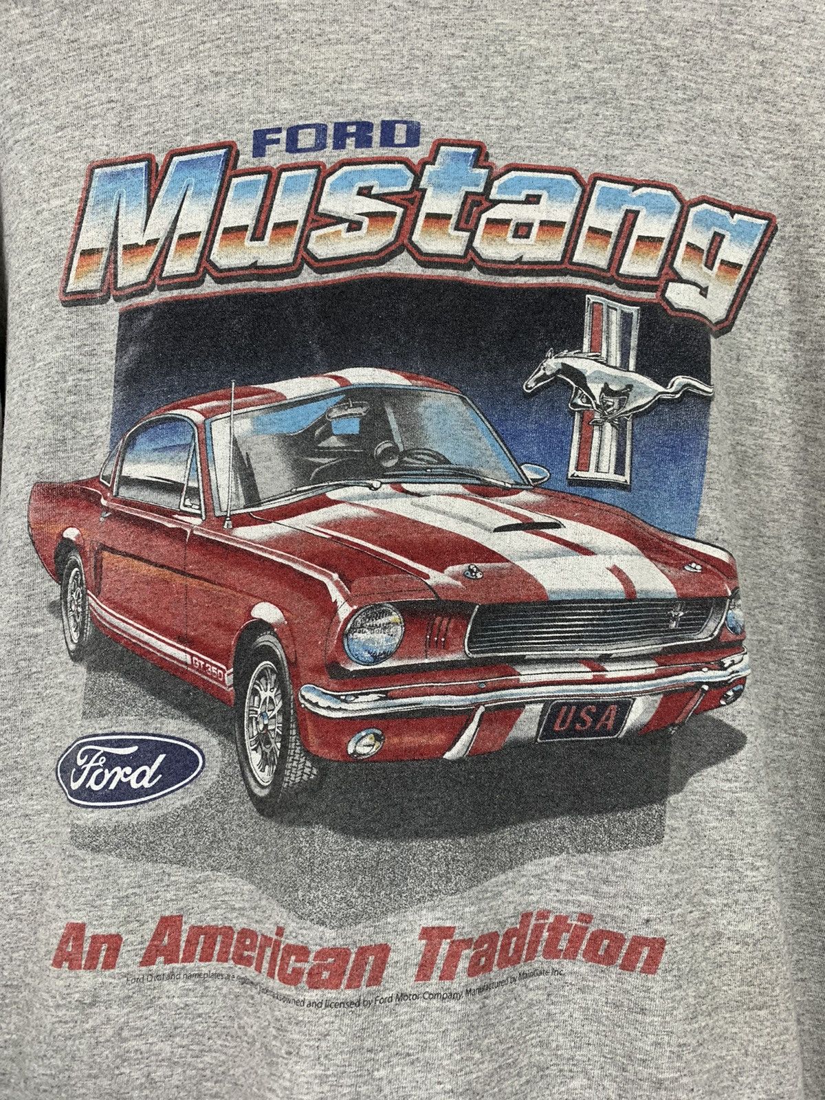 Ford × Vintage Vintage 90’s Ford Mustang tee Size US XL / EU 56 / 4 - 2 Thumbnail