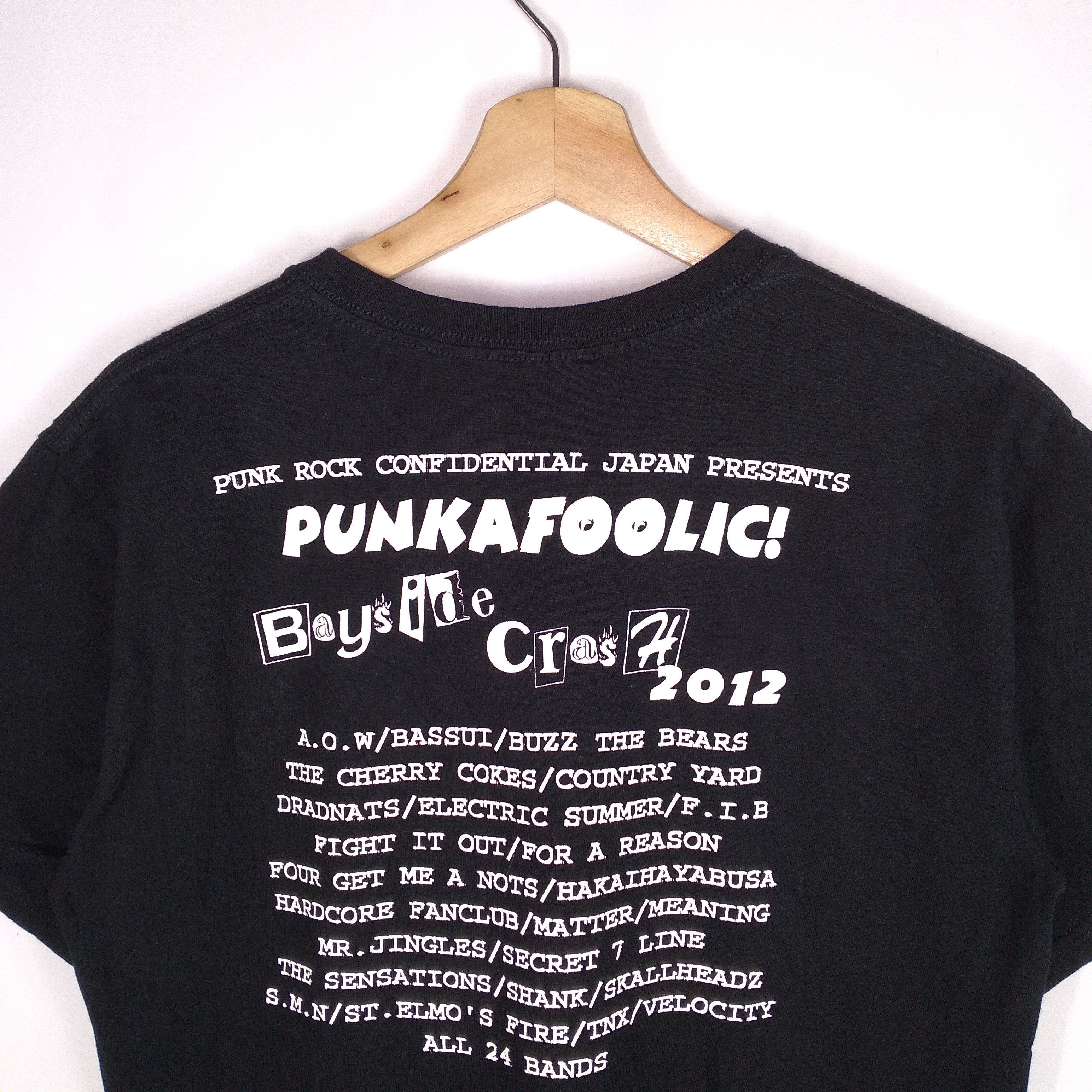 Band Tees × Vintage Punkafoolic Bayside Crash Japanese Punk Concert Tee Size US M / EU 48-50 / 2 - 4 Thumbnail