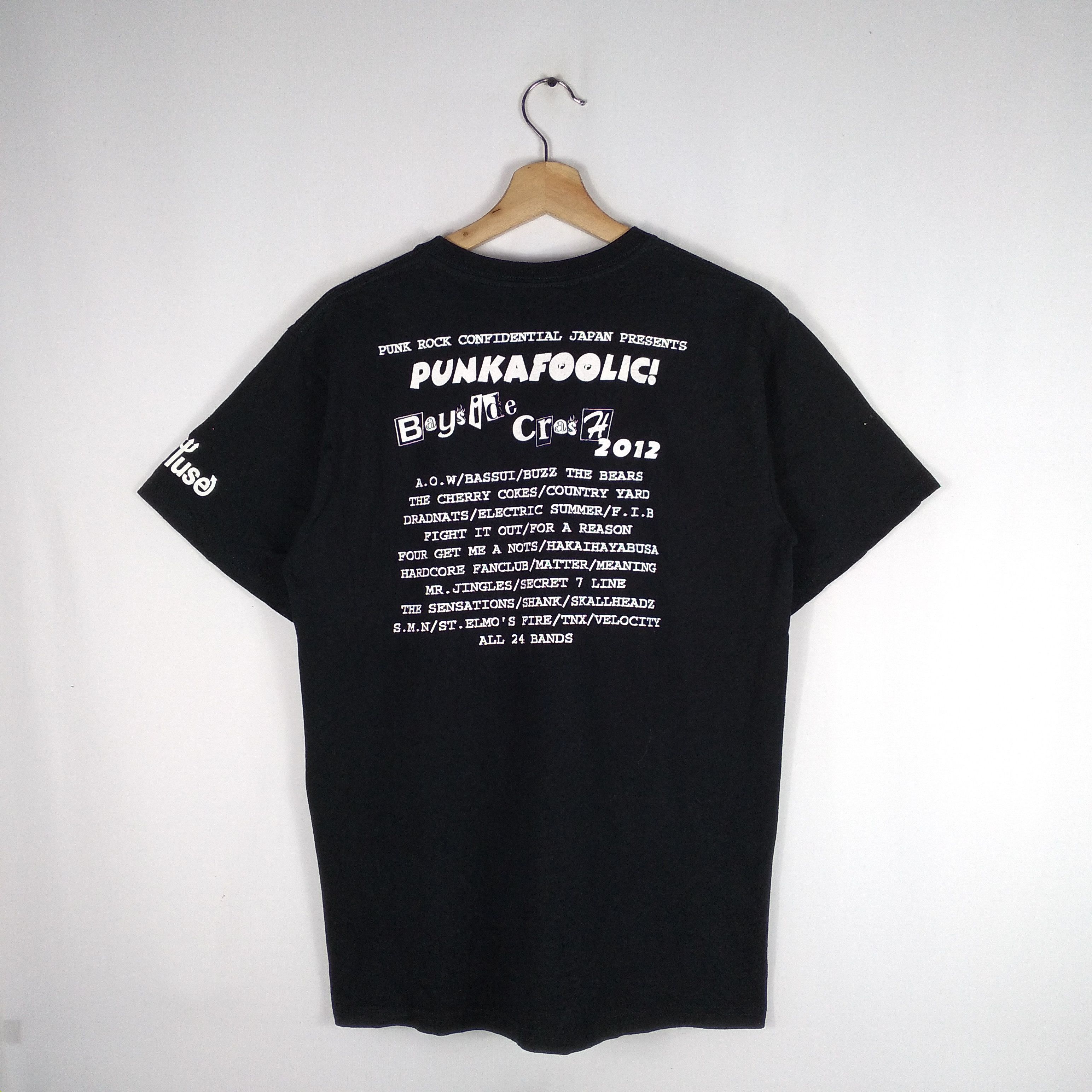 Band Tees × Vintage Punkafoolic Bayside Crash Japanese Punk Concert Tee Size US M / EU 48-50 / 2 - 3 Thumbnail