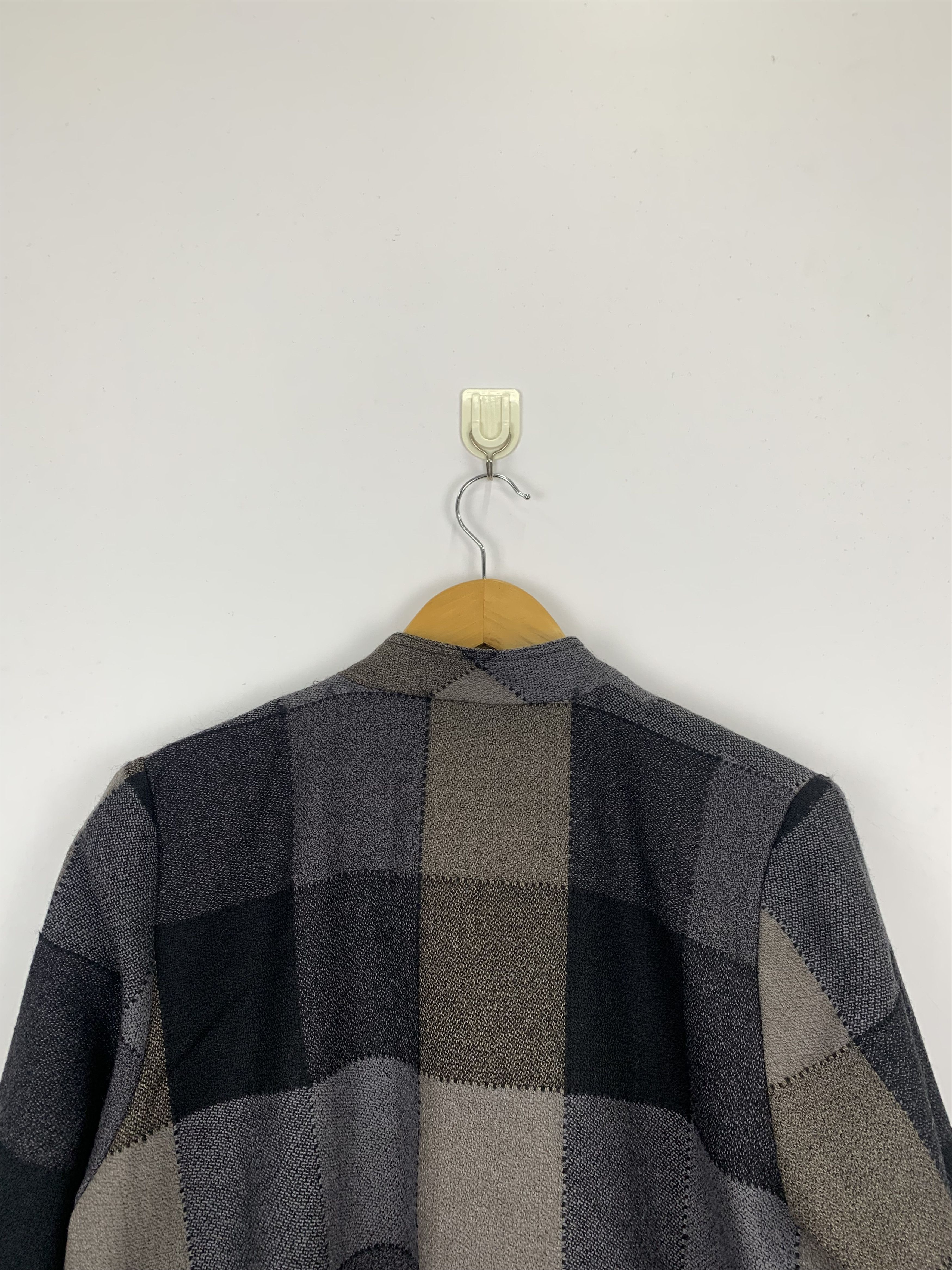 Vintage Vintage Japanese Brand Plaid Patchwork Jacket J0877 Size US L / EU 52-54 / 3 - 4 Thumbnail