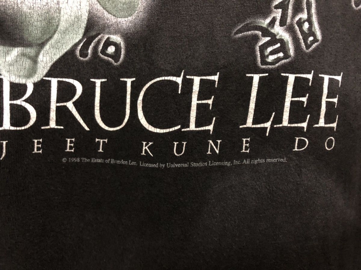 Vintage Vintage 90's Bruce Lee T-Shirt Size US M / EU 48-50 / 2 - 6 Thumbnail
