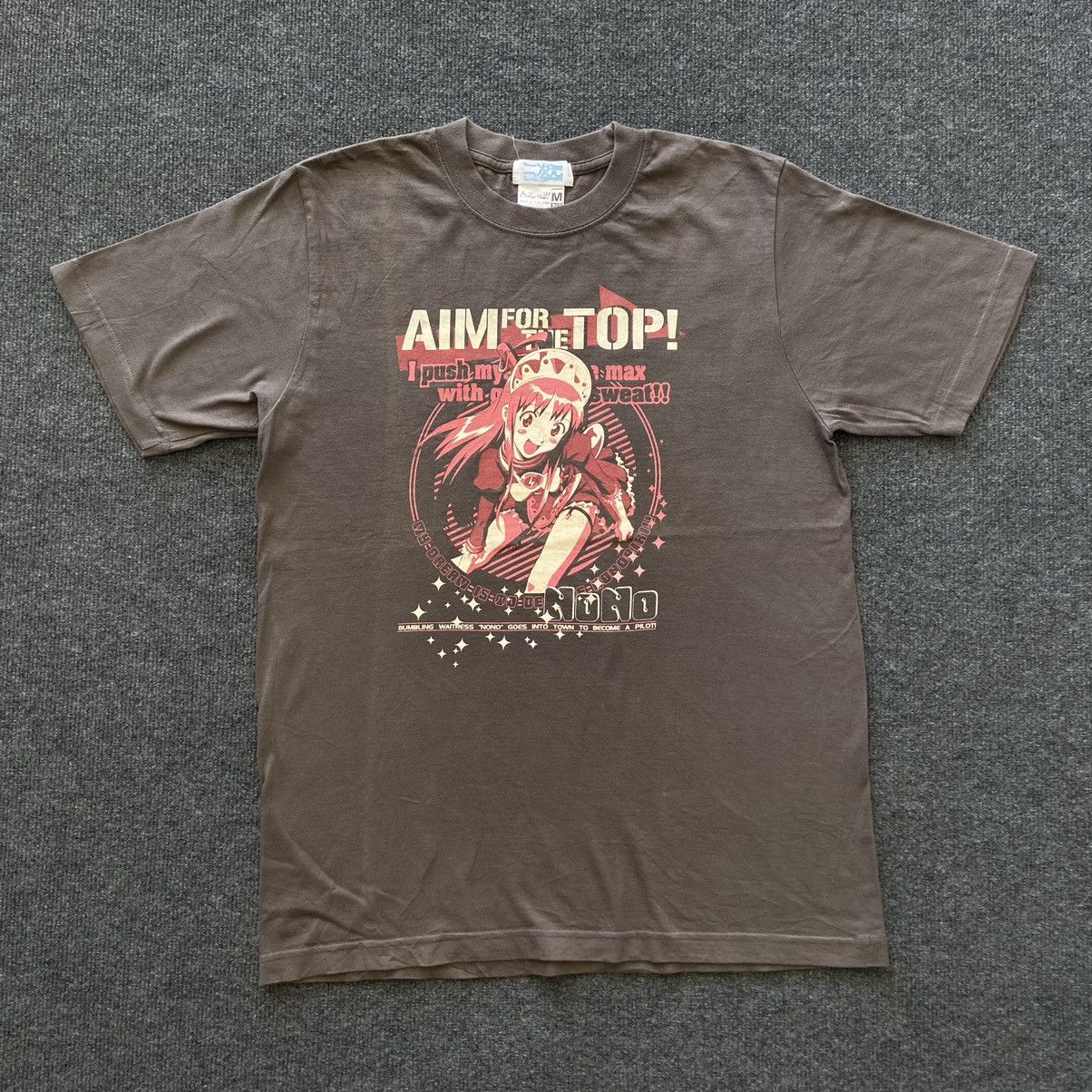 Anime × Japanese Brand × Vintage Aim For The Top Japanese Anime Series Tshirt Size US M / EU 48-50 / 2 - 1 Thumbnail