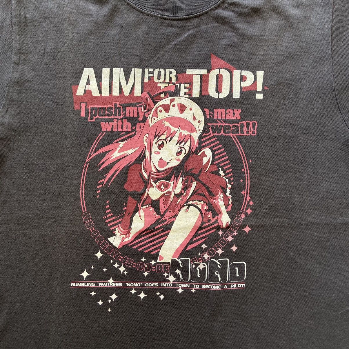 Anime × Japanese Brand × Vintage Aim For The Top Japanese Anime Series Tshirt Size US M / EU 48-50 / 2 - 2 Thumbnail