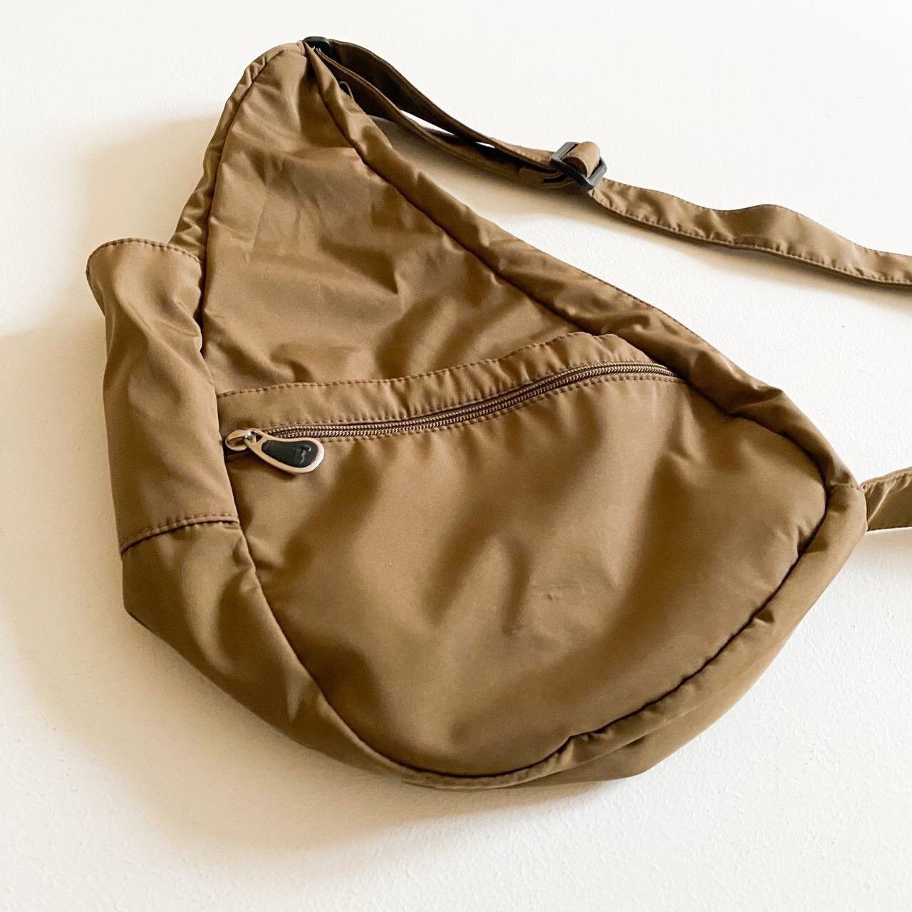 20471120 × If Six Was Nine × Japanese Brand Vintage Brown Nylon Sling Bag / Shoulder bag miyake style Size ONE SIZE - 10 Thumbnail