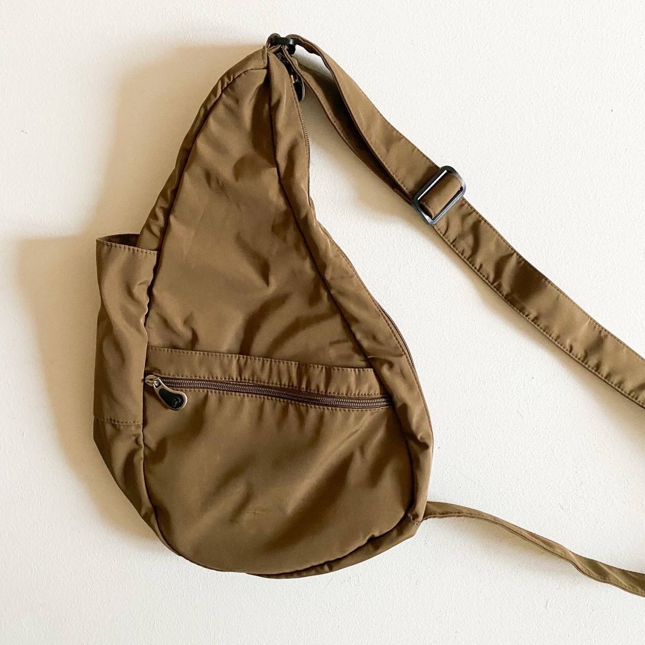 20471120 × If Six Was Nine × Japanese Brand Vintage Brown Nylon Sling Bag / Shoulder bag miyake style Size ONE SIZE - 5 Thumbnail