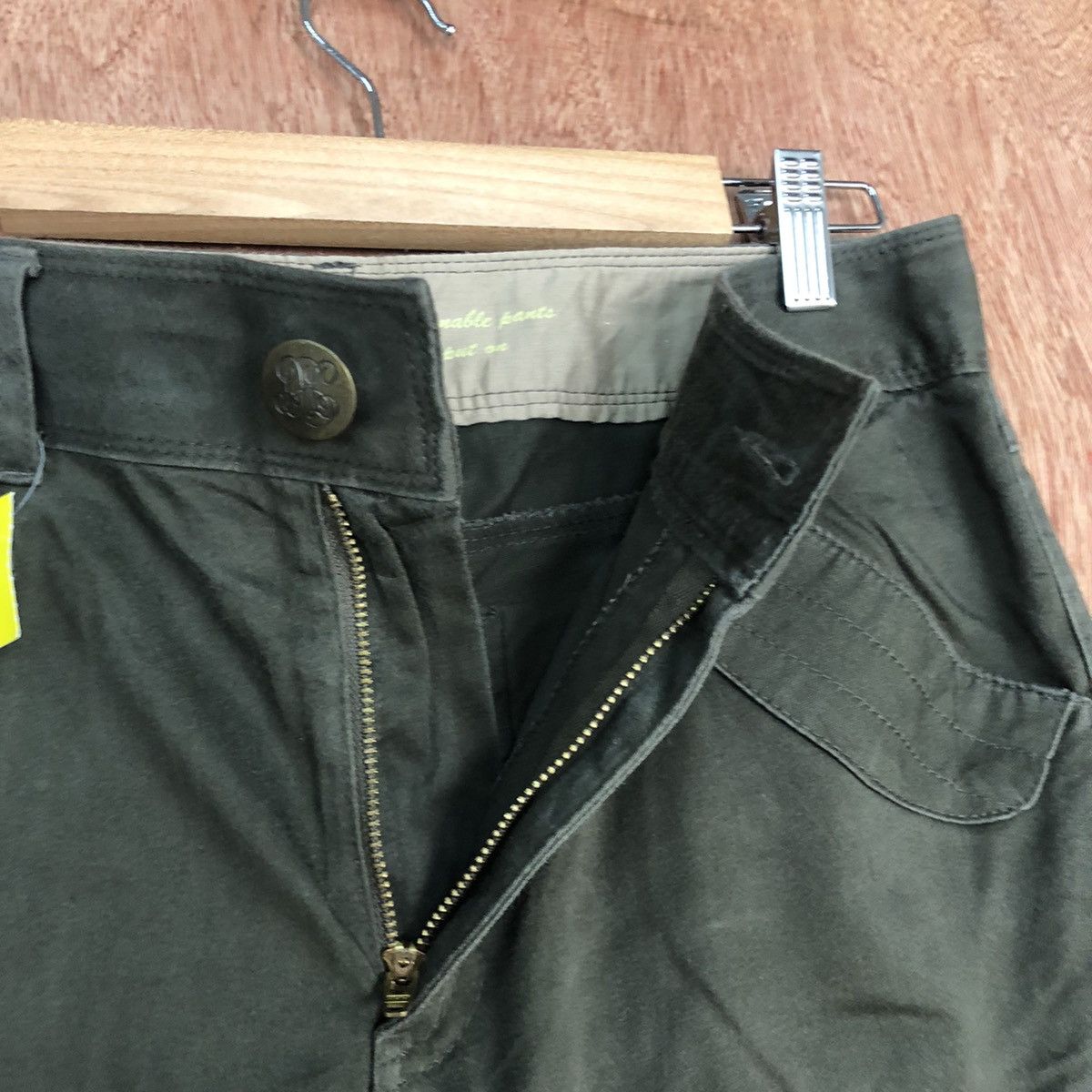 Japanese Brand DLL Japan Green Multipocket Tactical Cargo Pants #2334 Size US 29 - 9 Thumbnail
