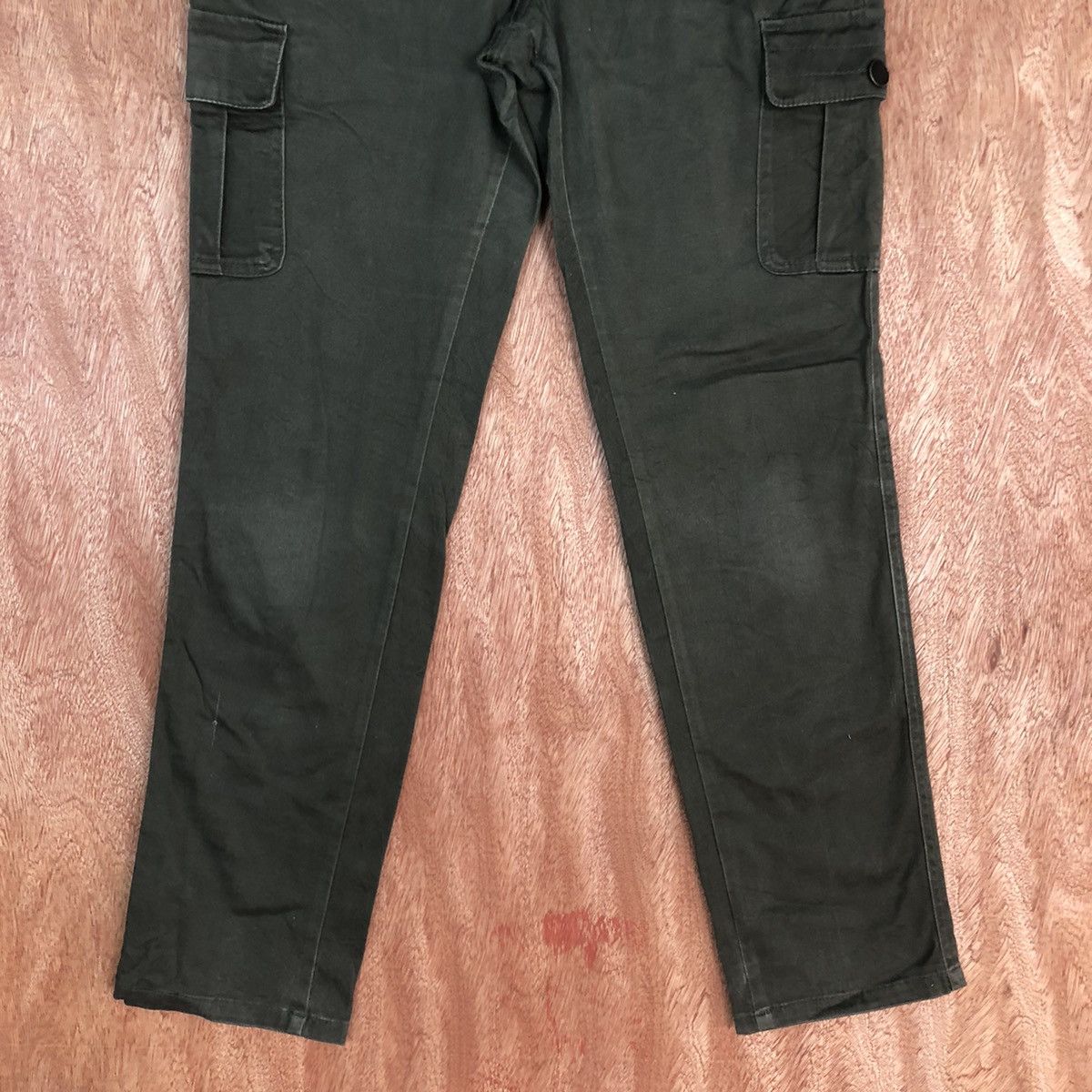 Japanese Brand DLL Japan Green Multipocket Tactical Cargo Pants #2334 Size US 29 - 3 Thumbnail